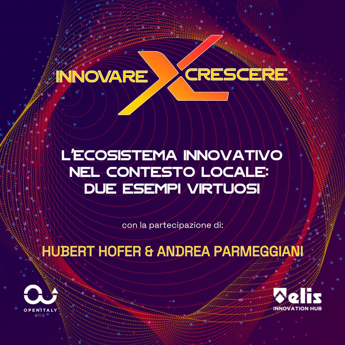 Ep. 8 -  L’ecosistema innovativo nel contesto locale: due esempi virtuosi, con la partecipazione di Hubert Hofer & Andrea Parmeggiani episode artwork