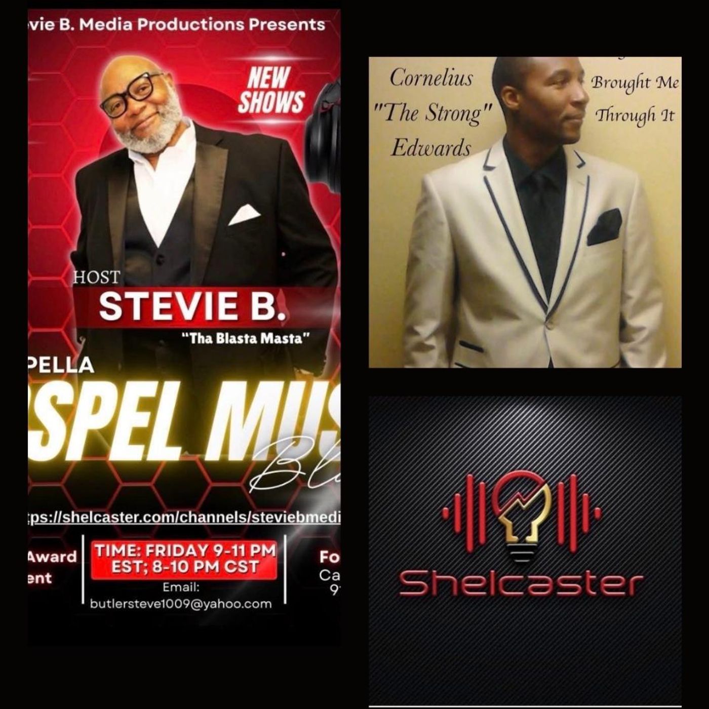Stevie B. Acappella Gospel Music Blast - (Episode 354) episode artwork