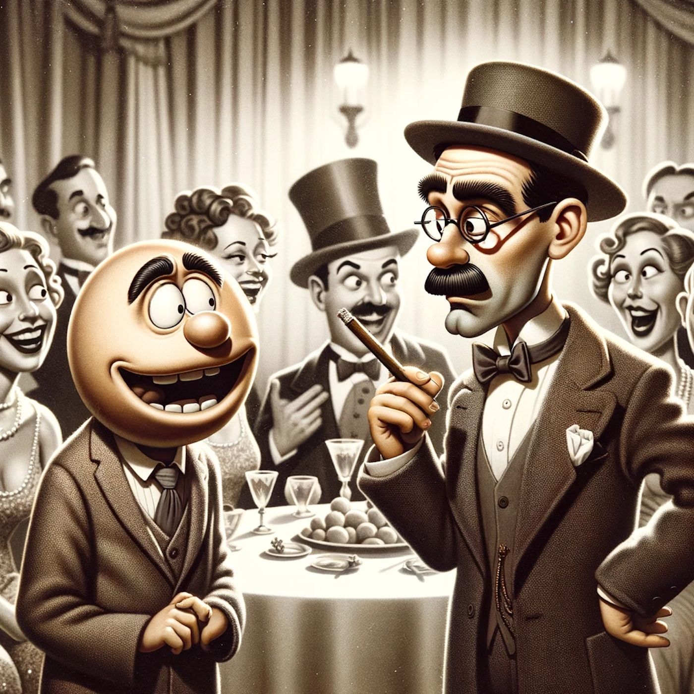 "I never forget a face, but in your case I'll be glad to make an exception." episode artwork