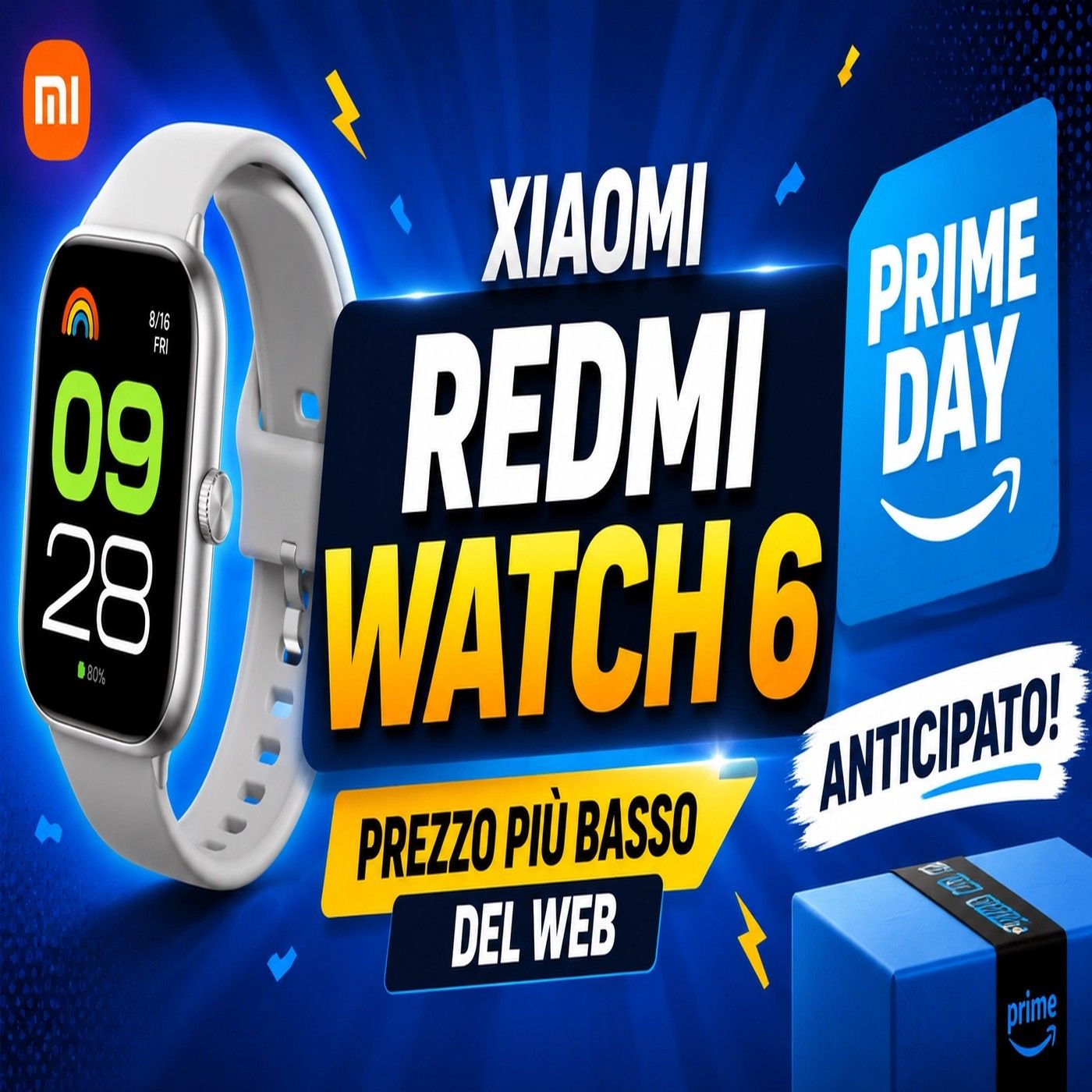 Xiaomi Redmi Watch 6 al prezzo più basso del web_ offerta Prime Day anticipato episode artwork