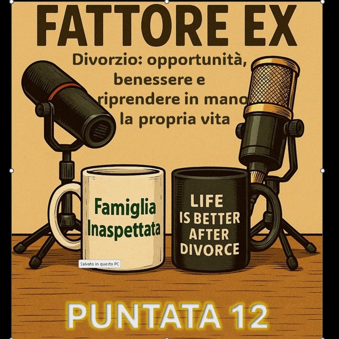 Puntata 12 - Divorzio: opportunità, benessere e riprendere in mano la propria vita episode artwork