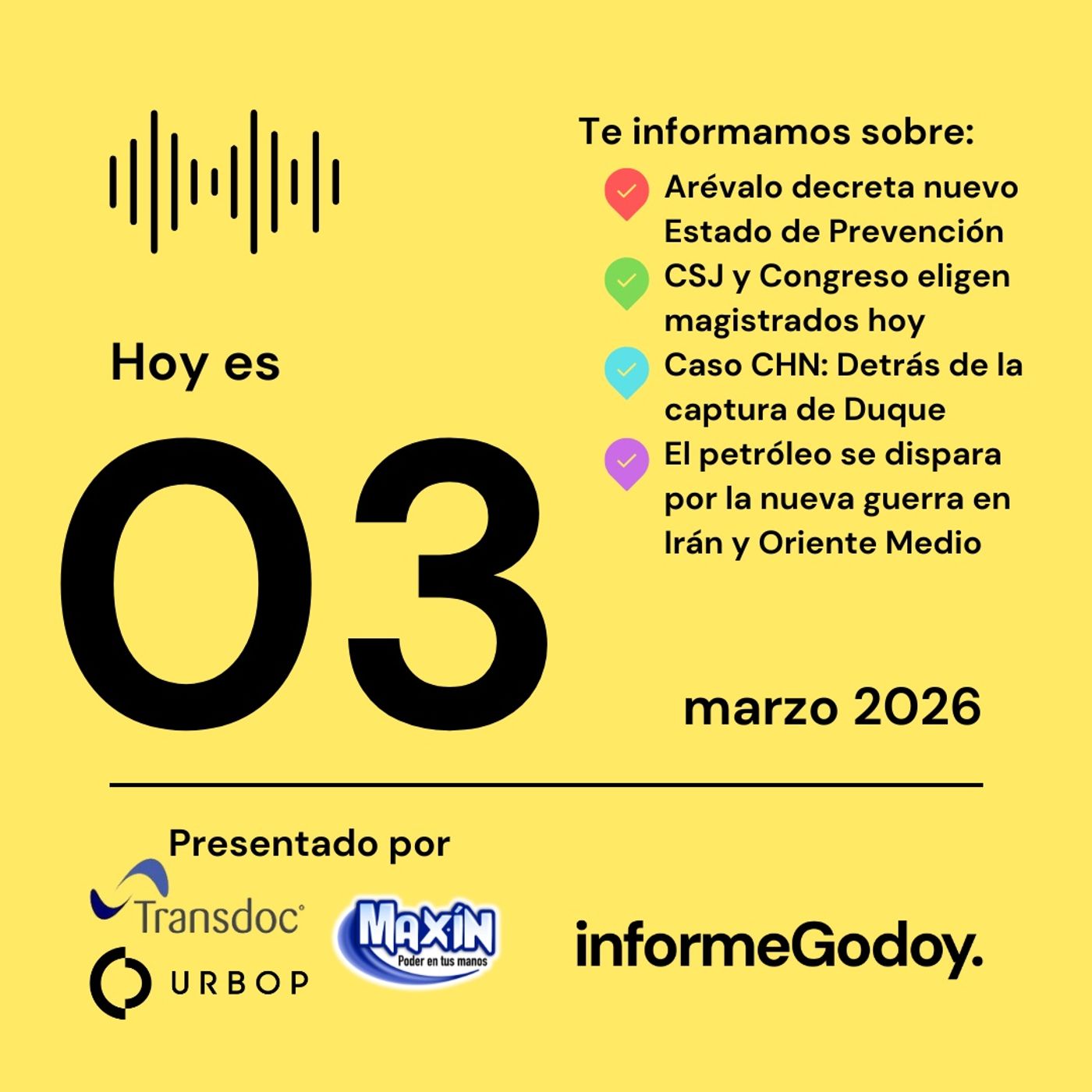 03 de marzo 2026 episode artwork