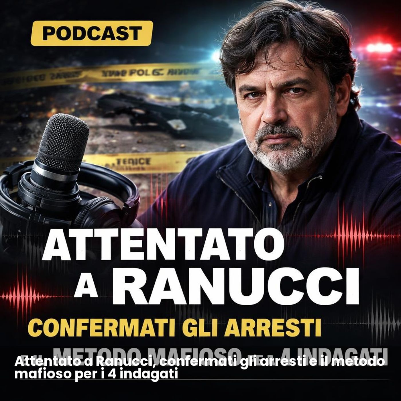 Attentato a Ranucci, confermati gli arresti e il metodo mafioso per i 4 indagati episode artwork
