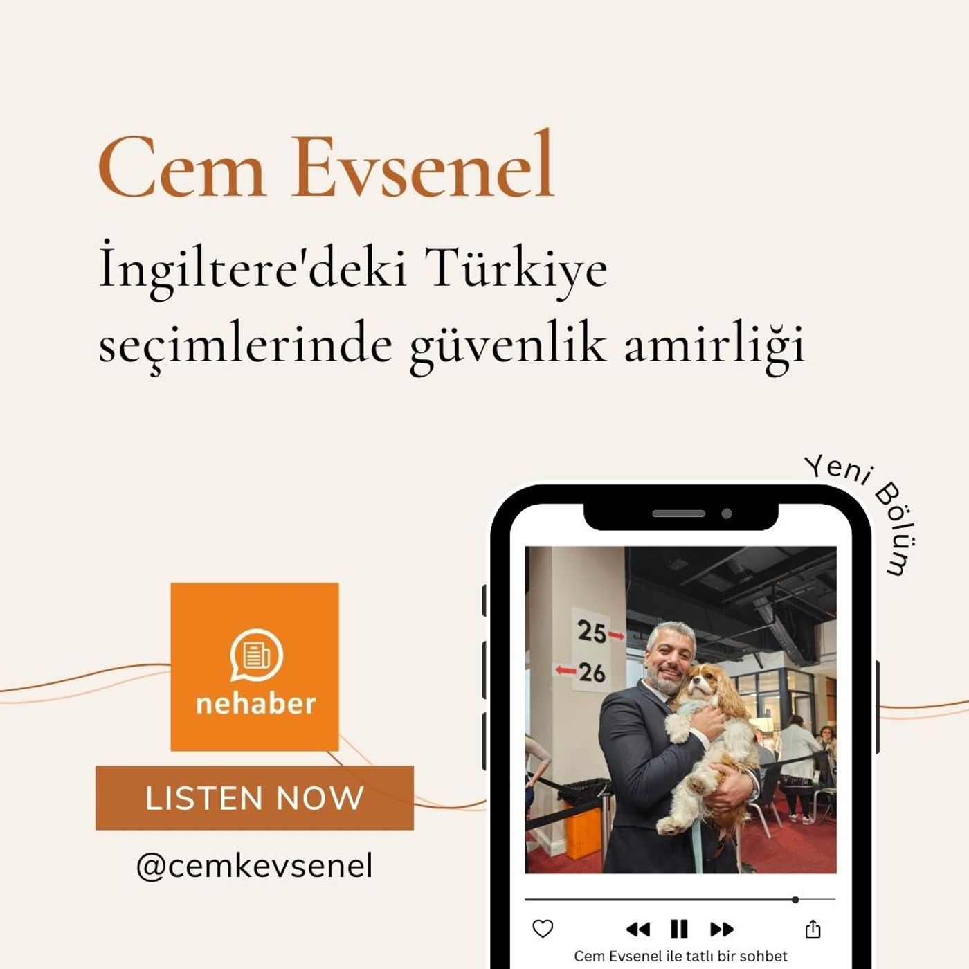 İngiltere'deki Türkiye seçimlerinde güvenlik amirliği Cem Evsenel episode artwork
