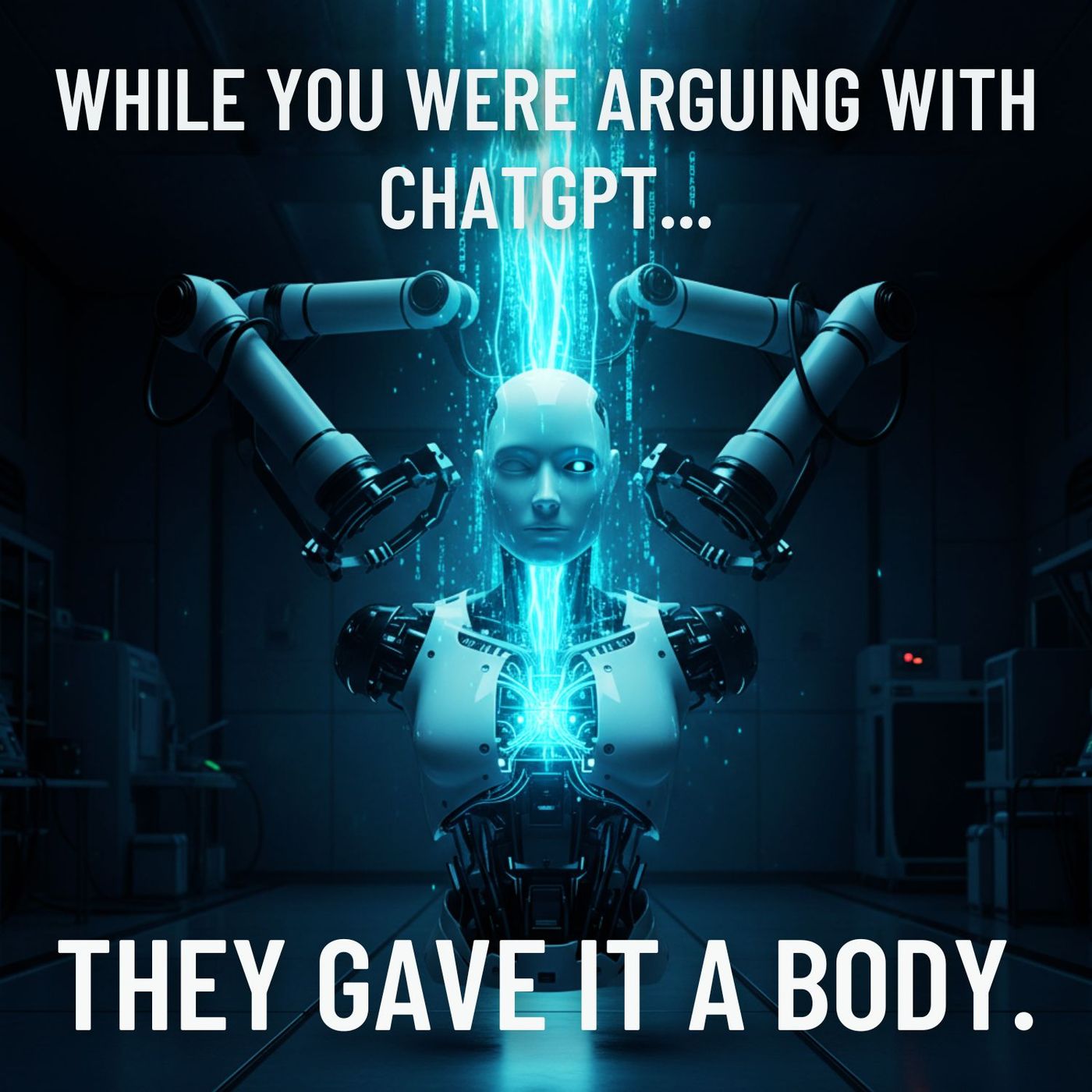 While You Were Arguing With ChatGPT, They Gave It a Body. episode artwork