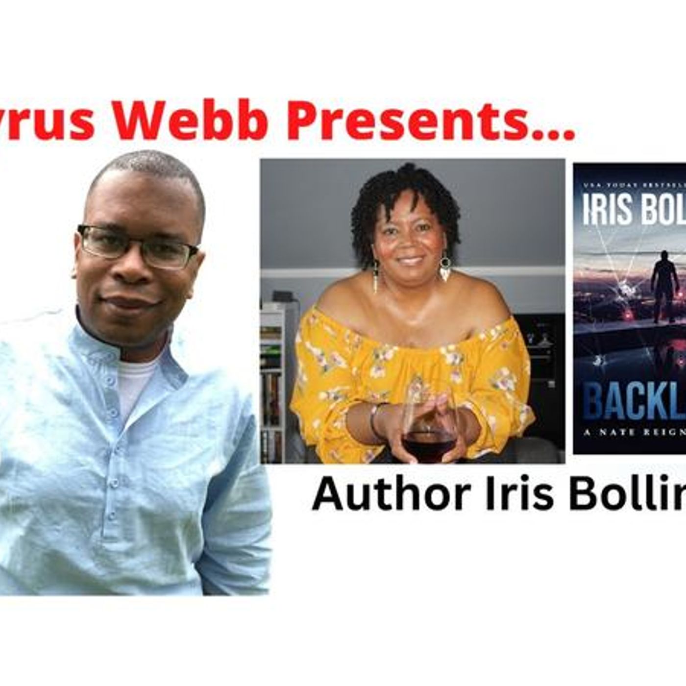 Author Iris Bolling talks BACKLASH on #ConversationsLIVE episode artwork