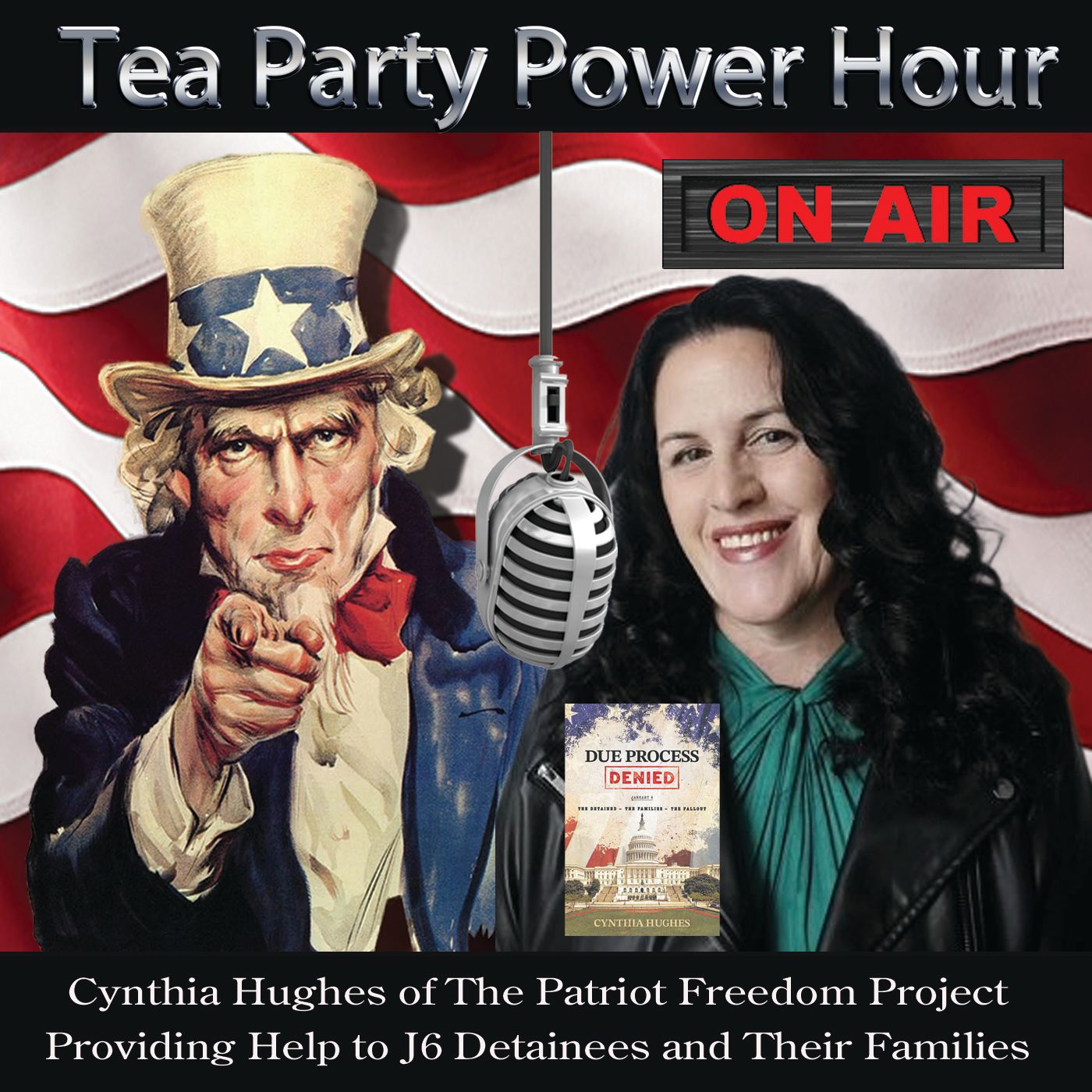 Cynthia Hughes Tells Us How We Can All Help The J6 Detainees and Their Families. episode artwork