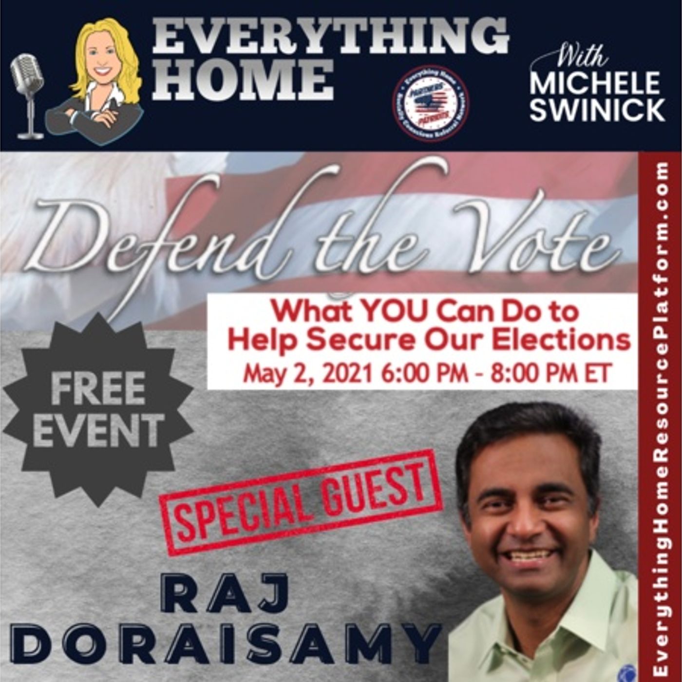 Defend The Vote - FREE Online Summit  May 2 - Mike Lindell, Patrick Byrne + More episode artwork
