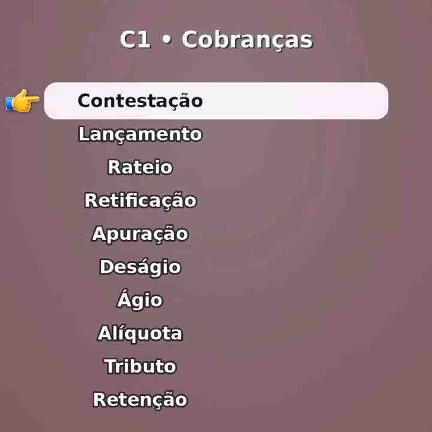 10 palavras sobre «cobranças». Salve para revisar. episode artwork
