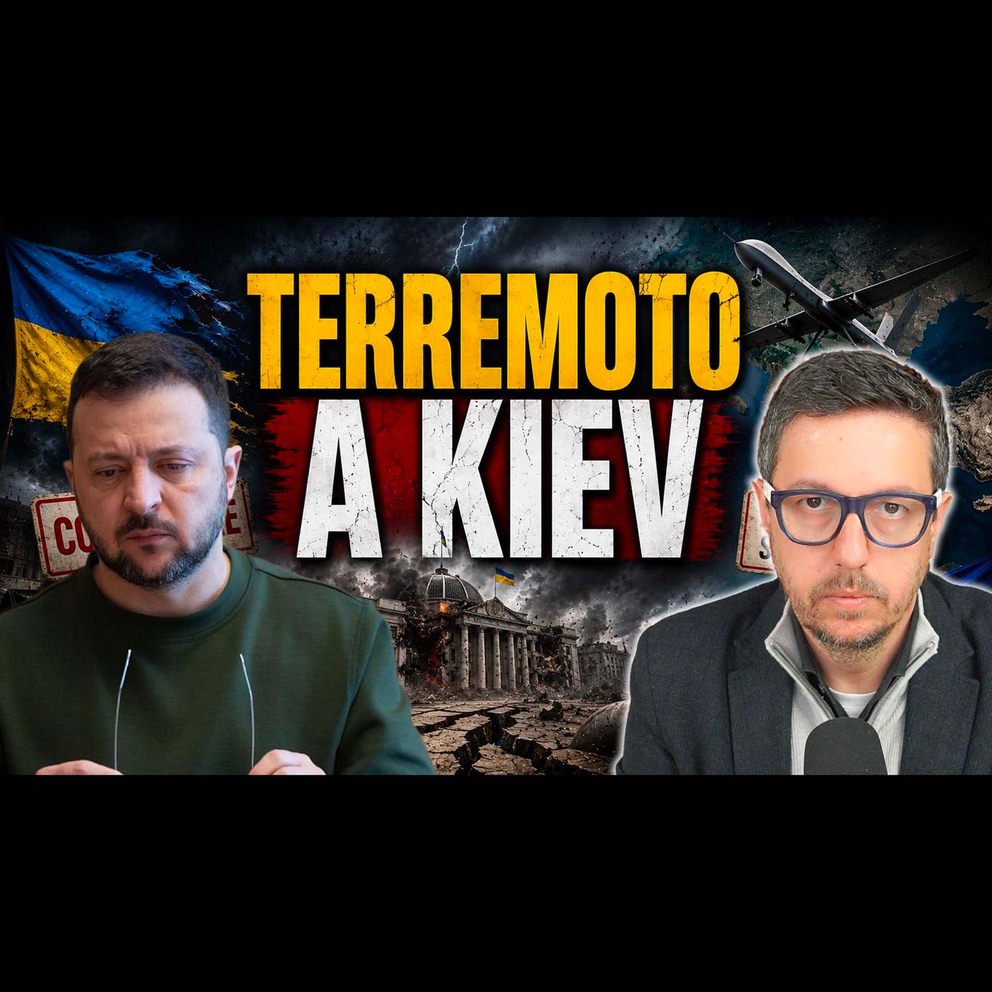 SCANDALO A KIEV: ZELENSKY TRAVOLTO. E I DRONI UCRAINI CADONO SULLA GRECIA