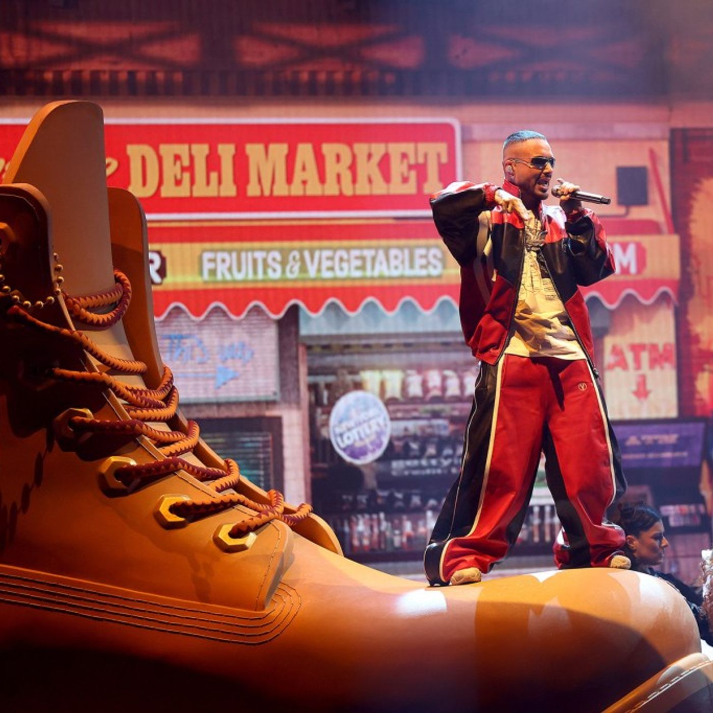 J Balvin Reels in DJ Snake, Lenny Tavárez & Justin Quiles for Neon-Drenched Performance at VMAs