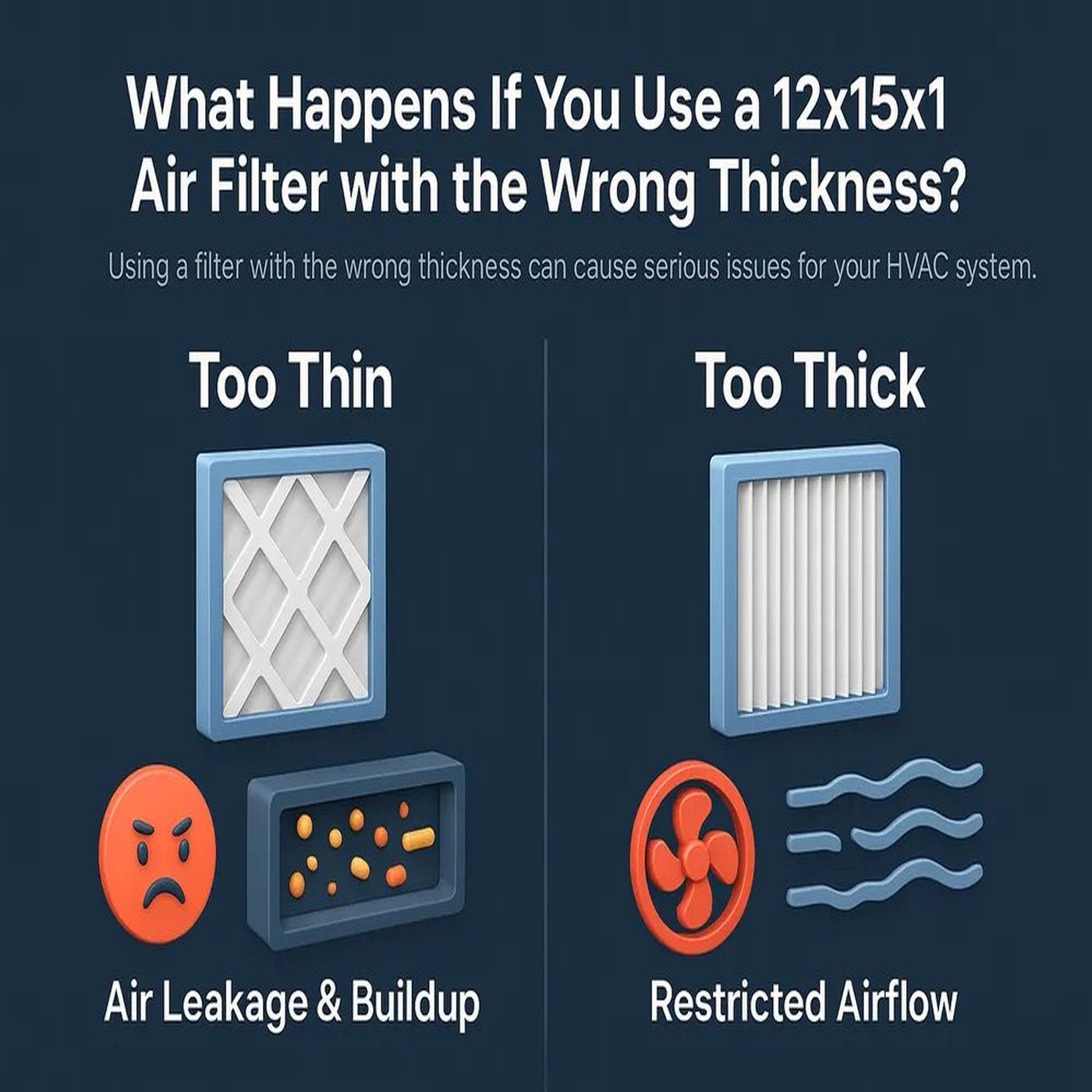 What Happens If You Use a 12x15x1 Air Filter with the Wrong Thickness? episode artwork