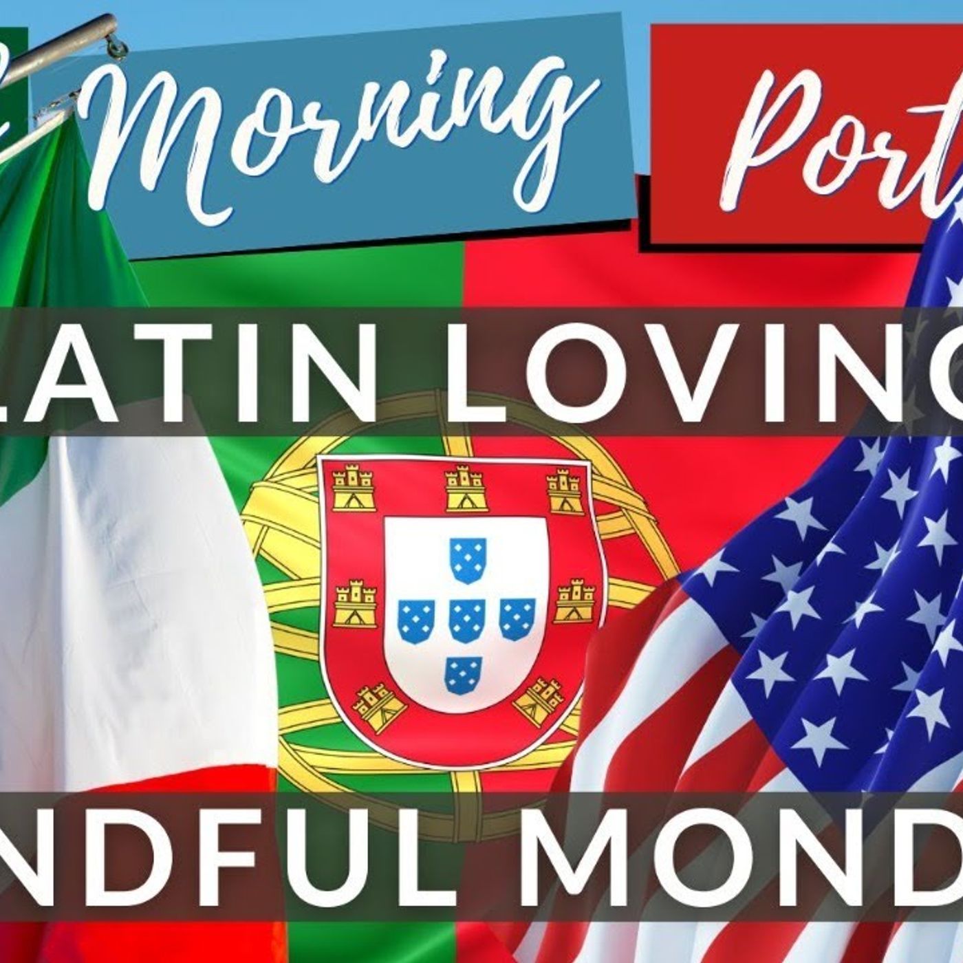 Latin-loving, Mindful Monday with Vitor, James & Carl on Good Morning Portugal!