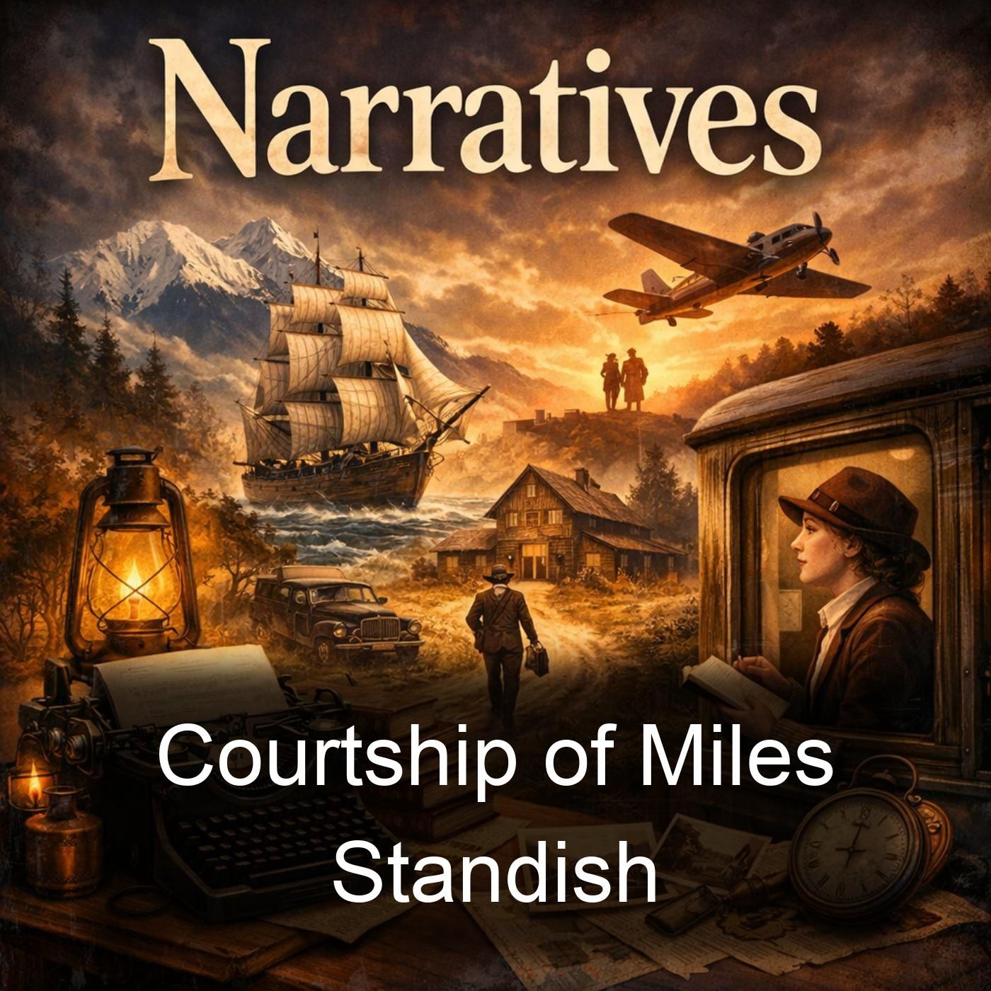Courtship of Miles Standish cover art