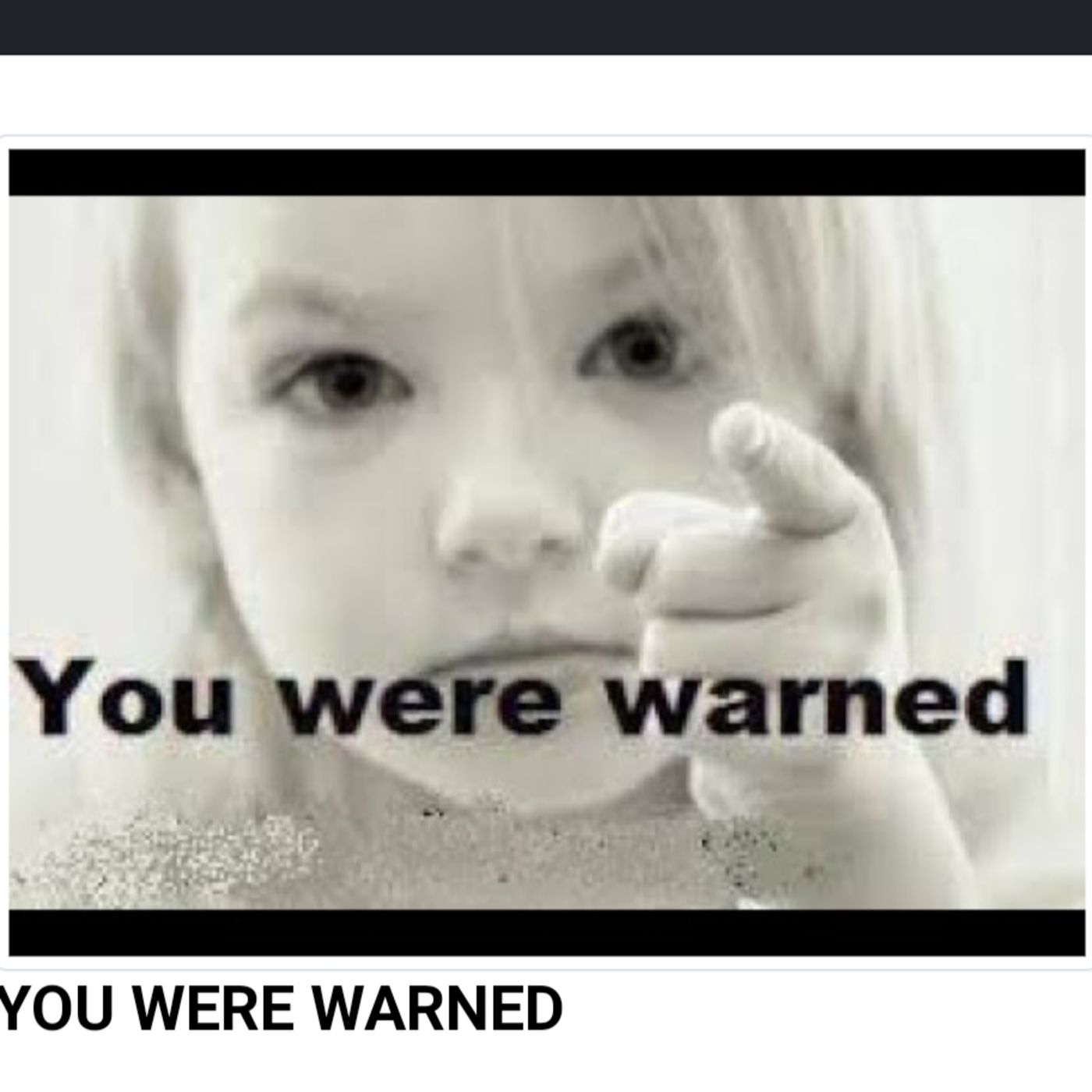 You Were Warned episode artwork