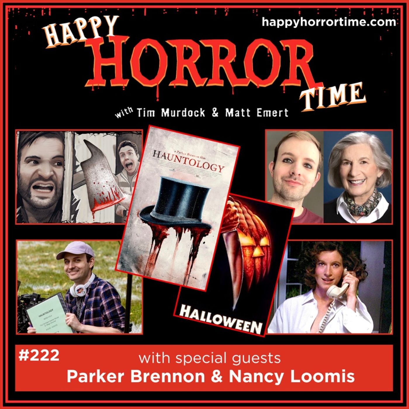 Ep 222: Interview w/Parker Brennon & Nancy Loomis, Writer/Director & Star of “Hauntology”