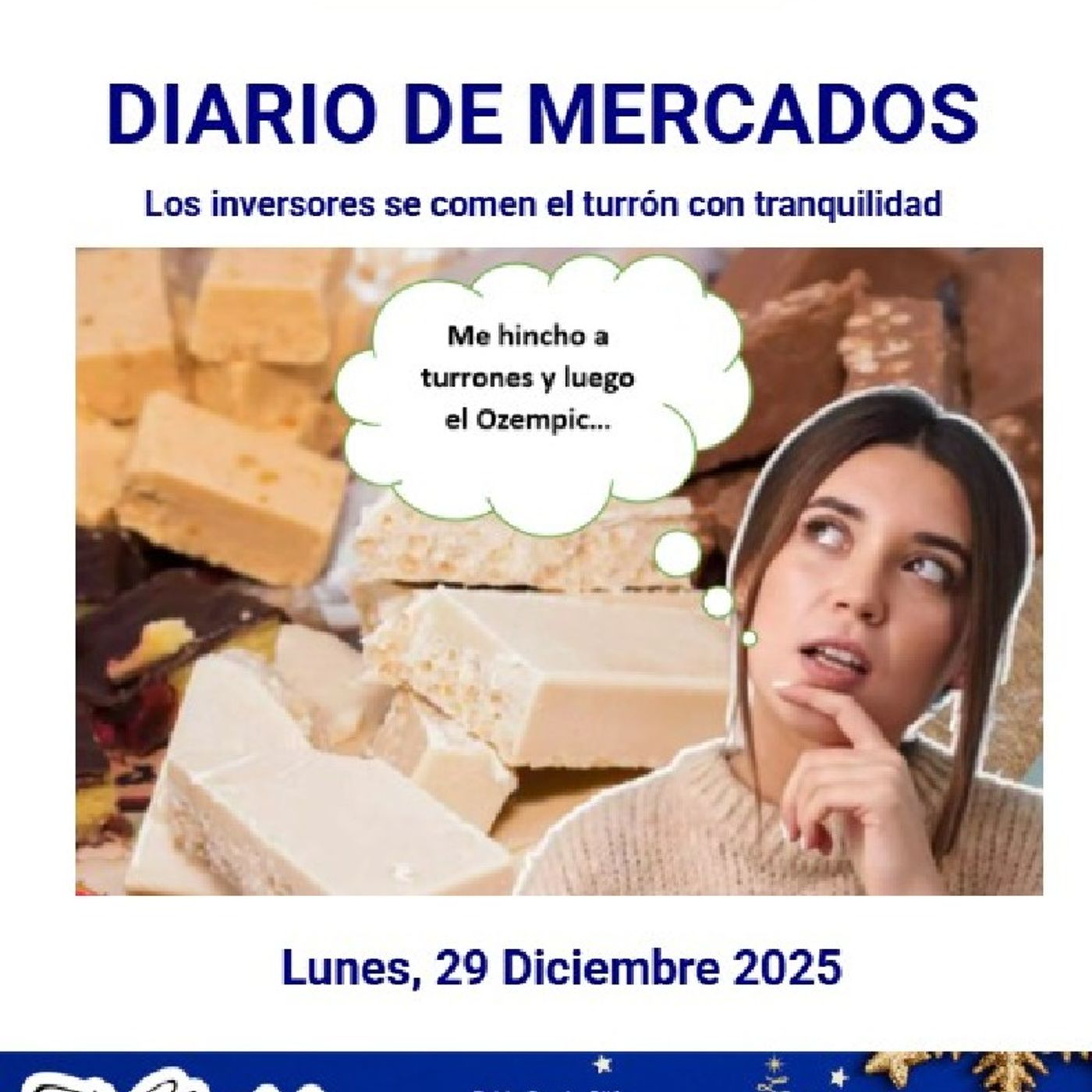 PODCAST PREMIUM DIARIO DE MERCADOS Lunes 29 Dic 2025