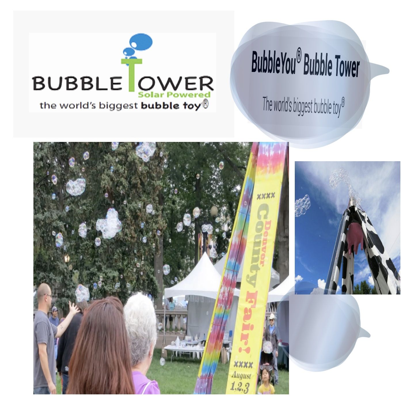 the Bubble Tower presented by Countyfaigrounds