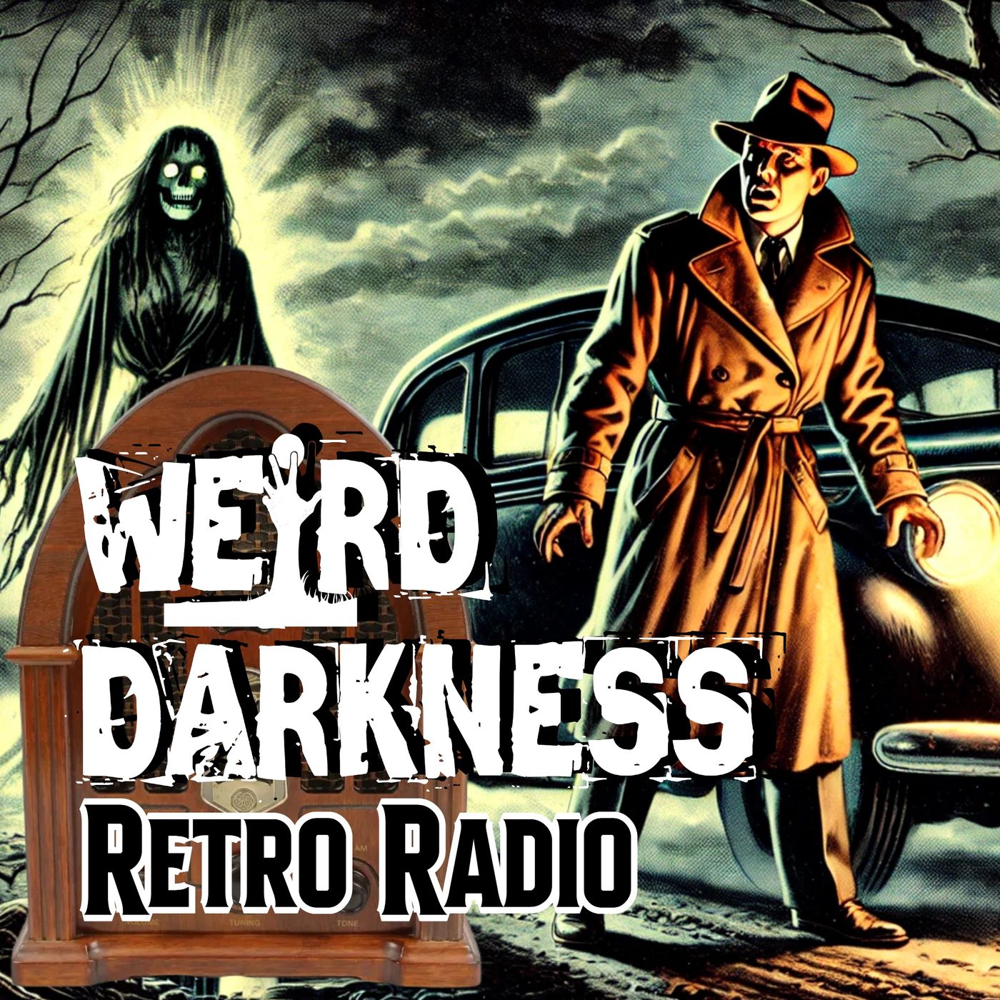 “I HIT Her With My CAR, But I Can’t FIND HER!”: #RetroRadio EP0343 #WeirdDarkness - podcast episode cover