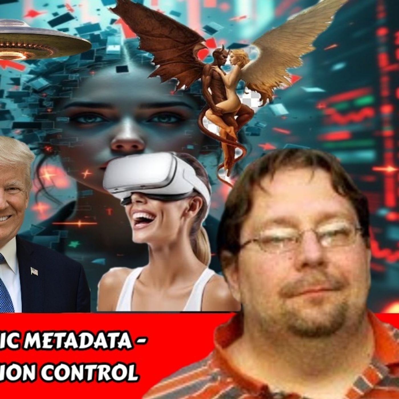 Weaponized Synchromystic Metadata - Alchemical Tech Perception Control | Wayne McRoy