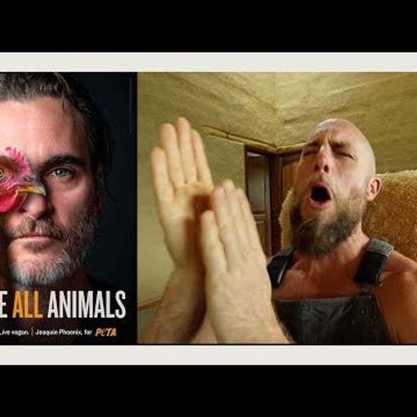Milk is so Mean - Joaquin Phoenix 2020 Oscars VEGAN clown speech