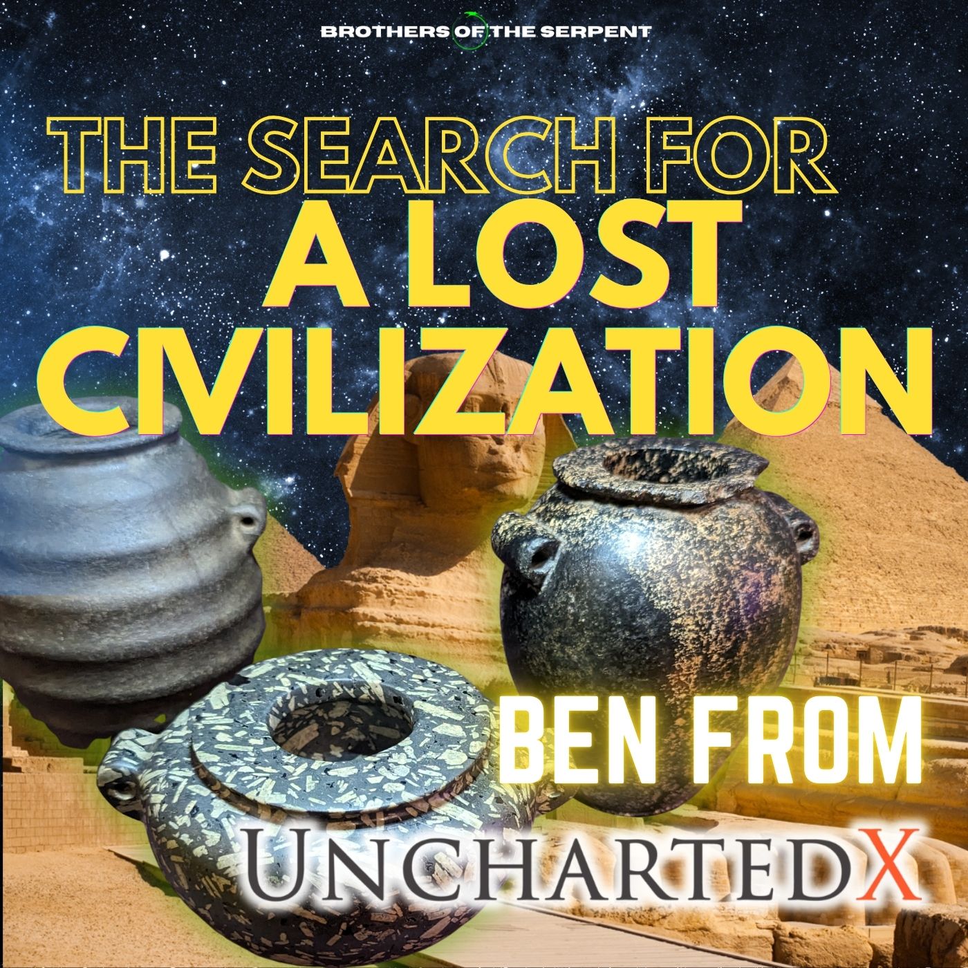 Episode #382: Searching for Traces of a Lost Civilization with Ben from UnchartedX episode artwork