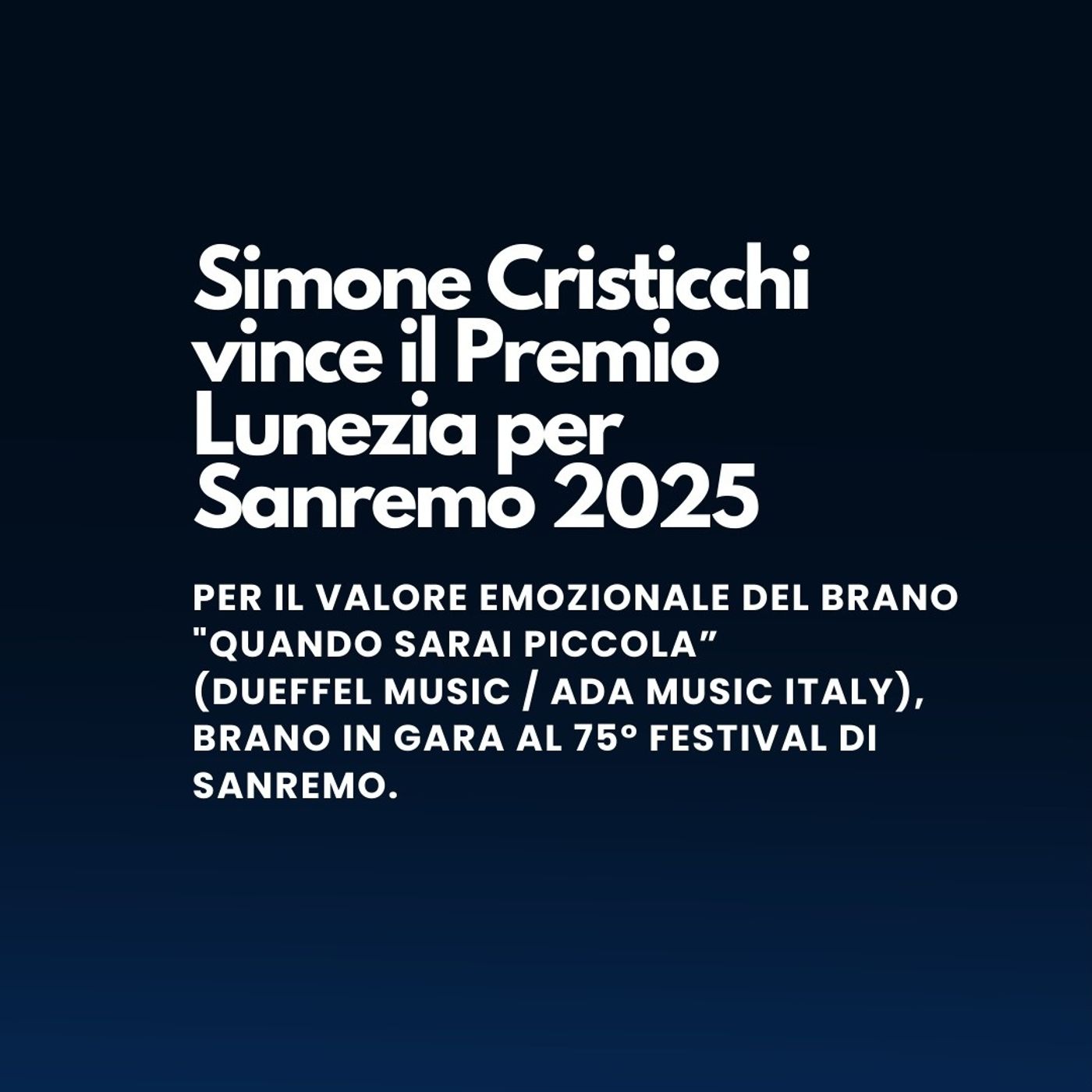 Premio Lunezia per Sanremo (Le Esaurite - 8 Febbraio 2025) episode artwork