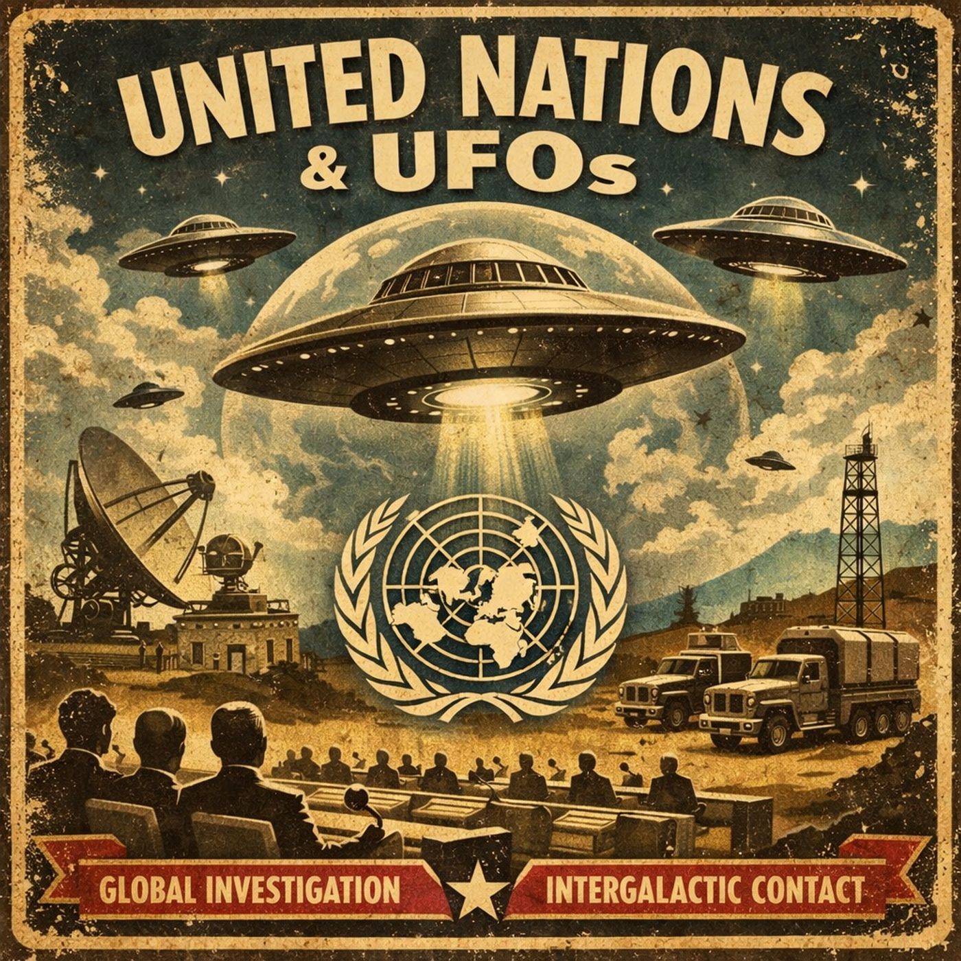 AudioBlog: The U.N., UFOs, ICUFON, and SBI