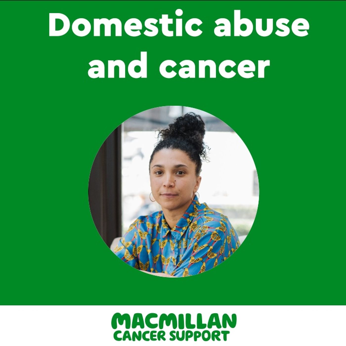 Domestic abuse and cancer episode artwork