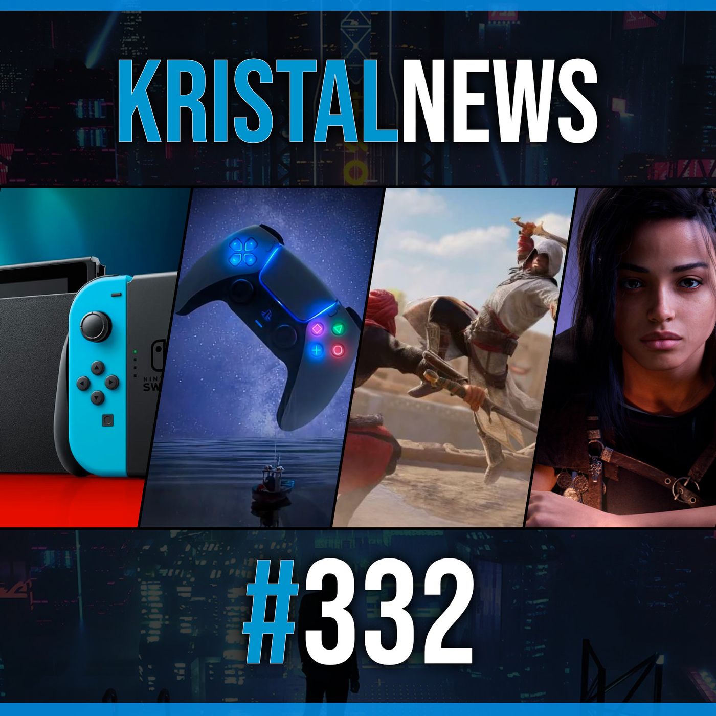 OGGI il NINTENDO DIRECT! | AC MIRAGE ERRORE di RATING! | NUOVA IP Sony in arrivo? ▶ #KristalNews 332 episode artwork