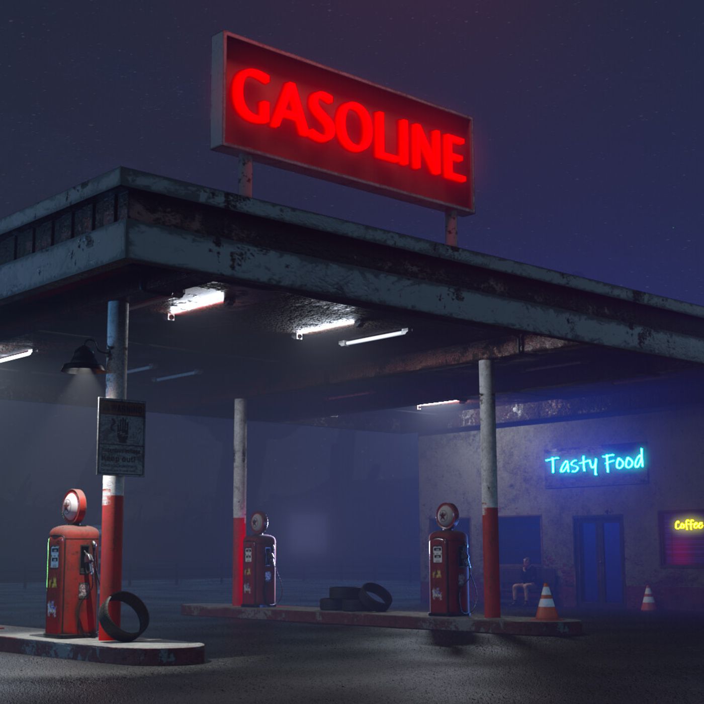 Se lei striscia - Tales from the gas station s1e8 episode artwork