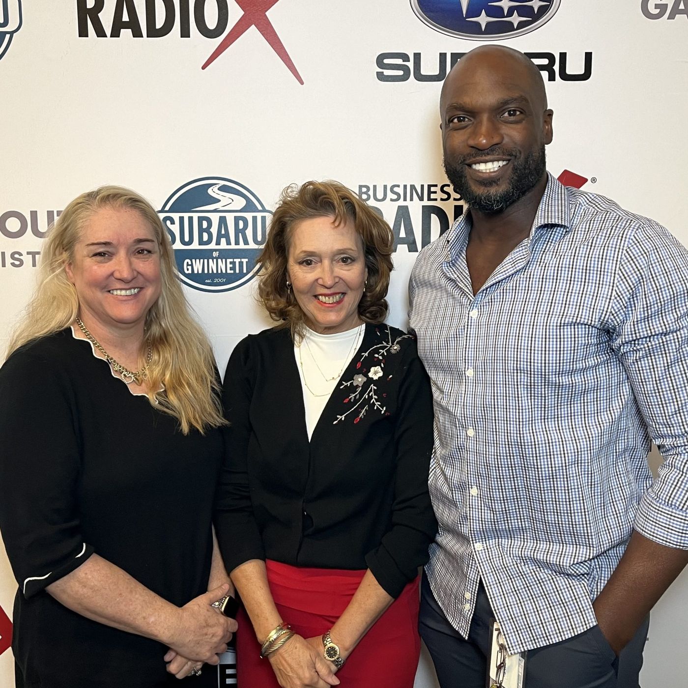Angie Ulibarri & Jackie Cobb with the Georgia Festival of Trees and Dr. Timilehin Wusu with Northside Hospital Orthopedic Institute episode artwork