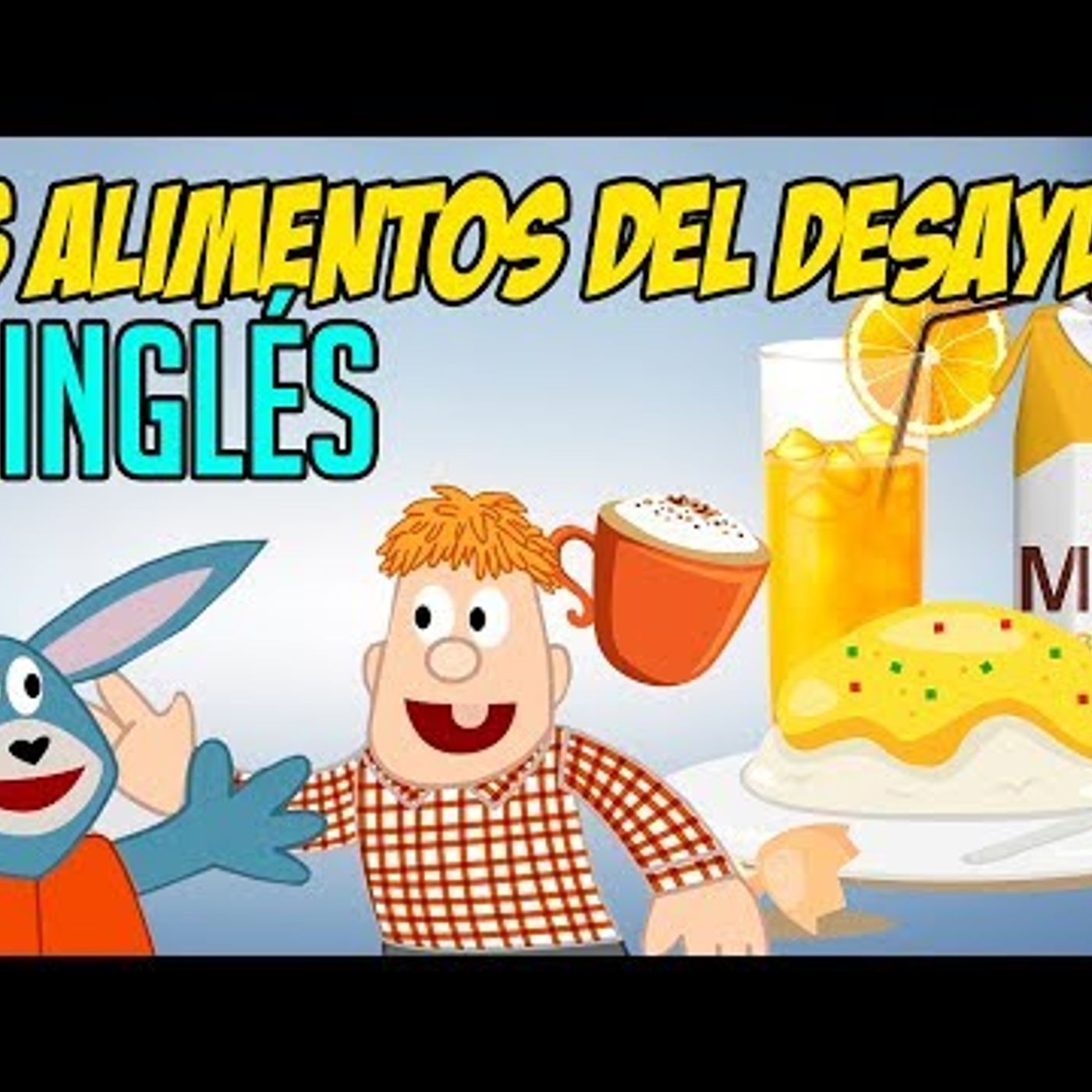 109. Los alimentos del DESAYUNO en INGLÉS para niños