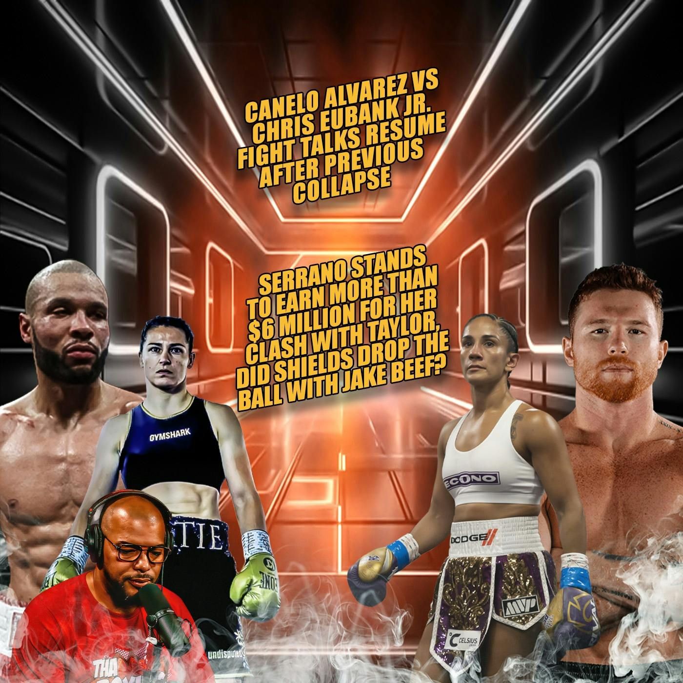 ☎️ Canelo vs Chris Eubank Jr Rumor😱Amanda Serrano Set to Shatter Taylor’s Record $6 Million Purse❗️ episode artwork