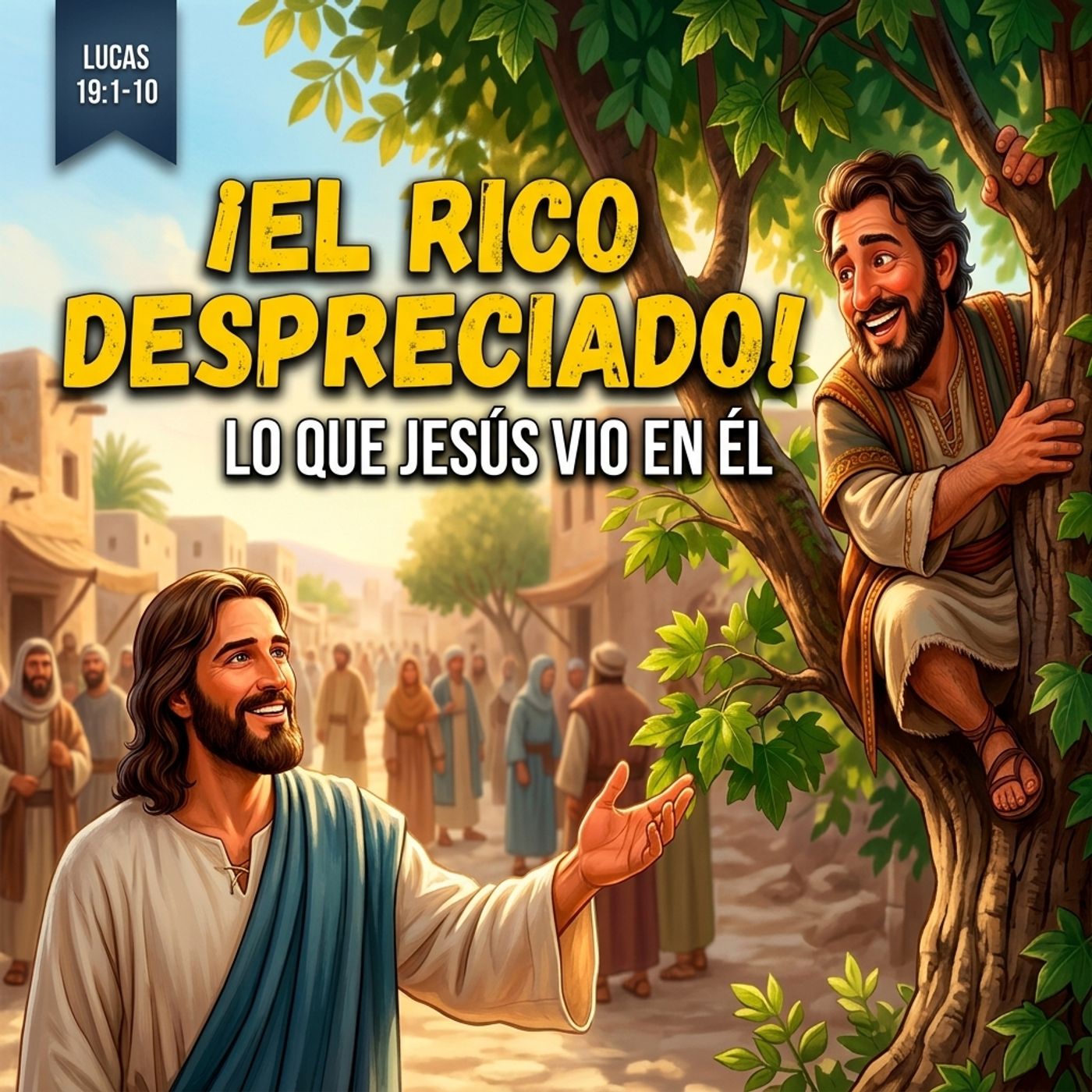 El Rico Despreciado que Subió a un Árbol - Lo que Jesús vio en Zaqueo y Nadie te Contó episode artwork
