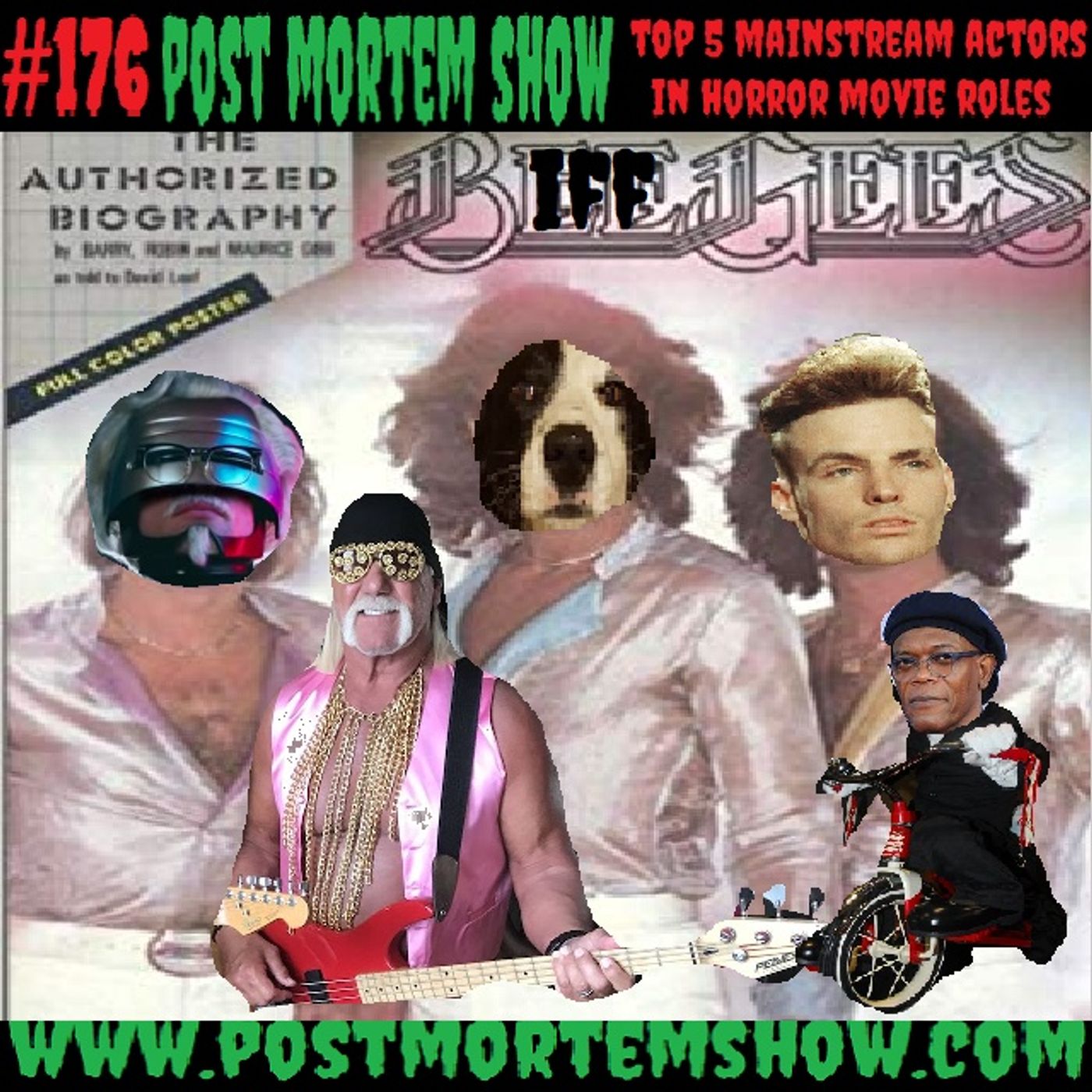 e176 - Necrophiliac Hulkamaniacs (Top 5 Mainstream Actors in Horror Movie Roles) episode artwork