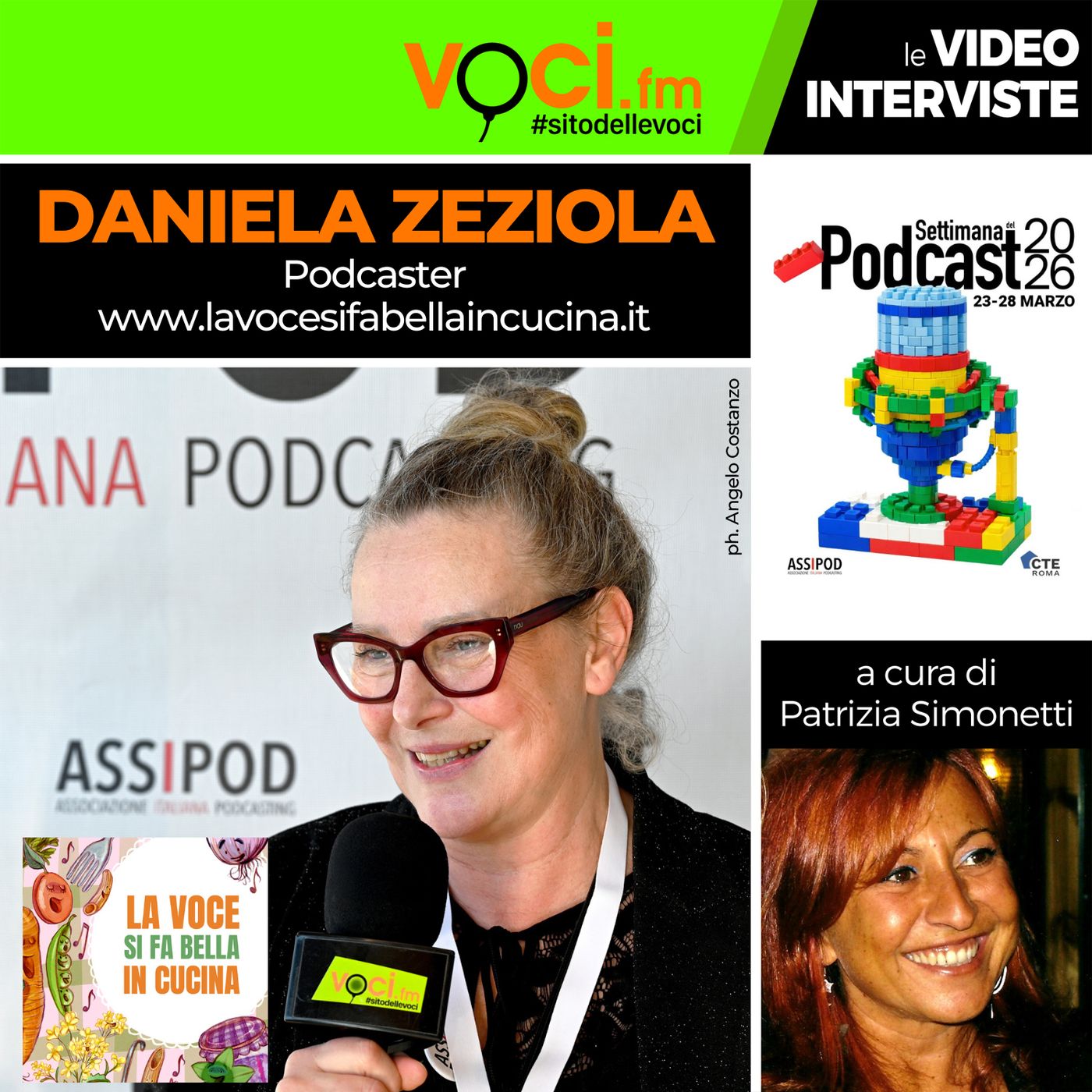"LA VOCE SI FA BELLA IN CUCINA" è anche un sito web: VOCI.fm incontra l'autrice Daniela Zeziola - clicca play e ascolta l'intervista episode artwork