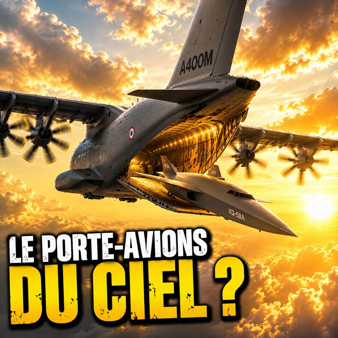 L'A400M va lancer 50 DRONES en plein vol ! episode artwork