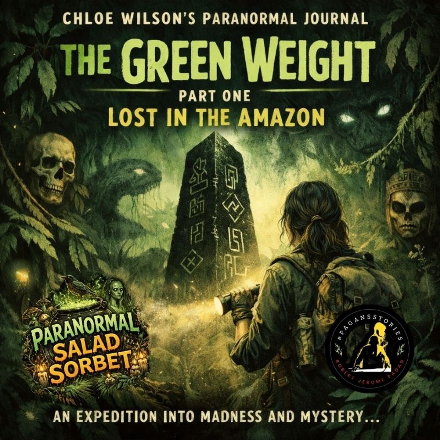 THE GREEN WEIGHT (Part 1) — Lost Researcher in the Amazon | Paranormal Salad Sorbet episode artwork