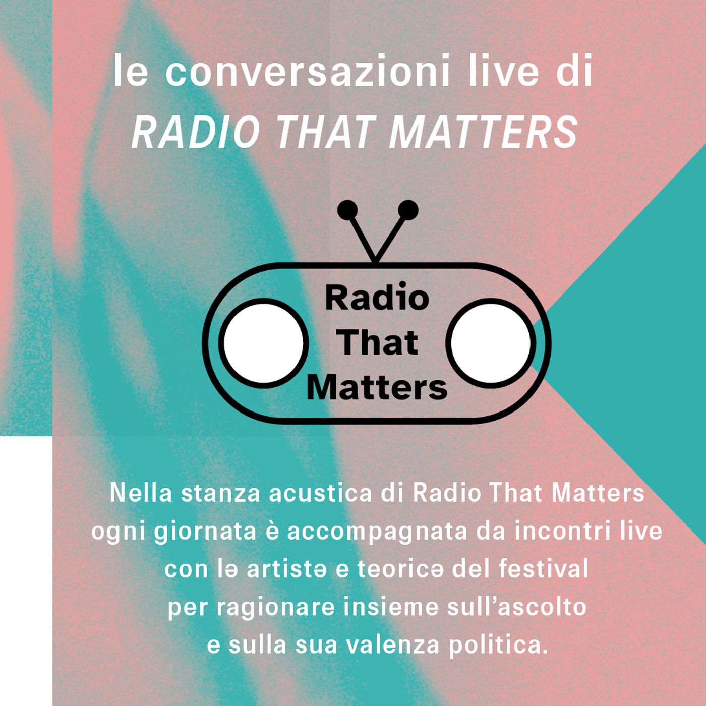 RADIO THAT MATTERS – Riverberi resistenti 2023 podcast artwork