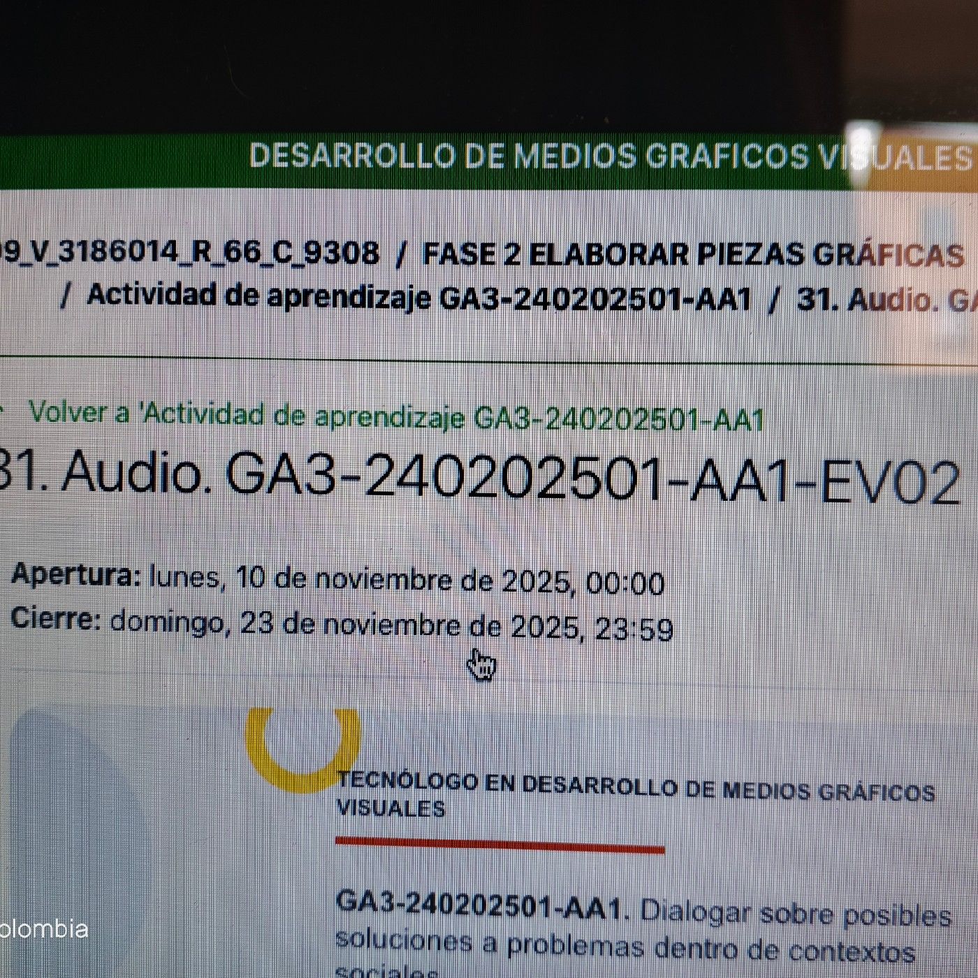 Evidencia GA3-240202501-AA1-EV02. Audio