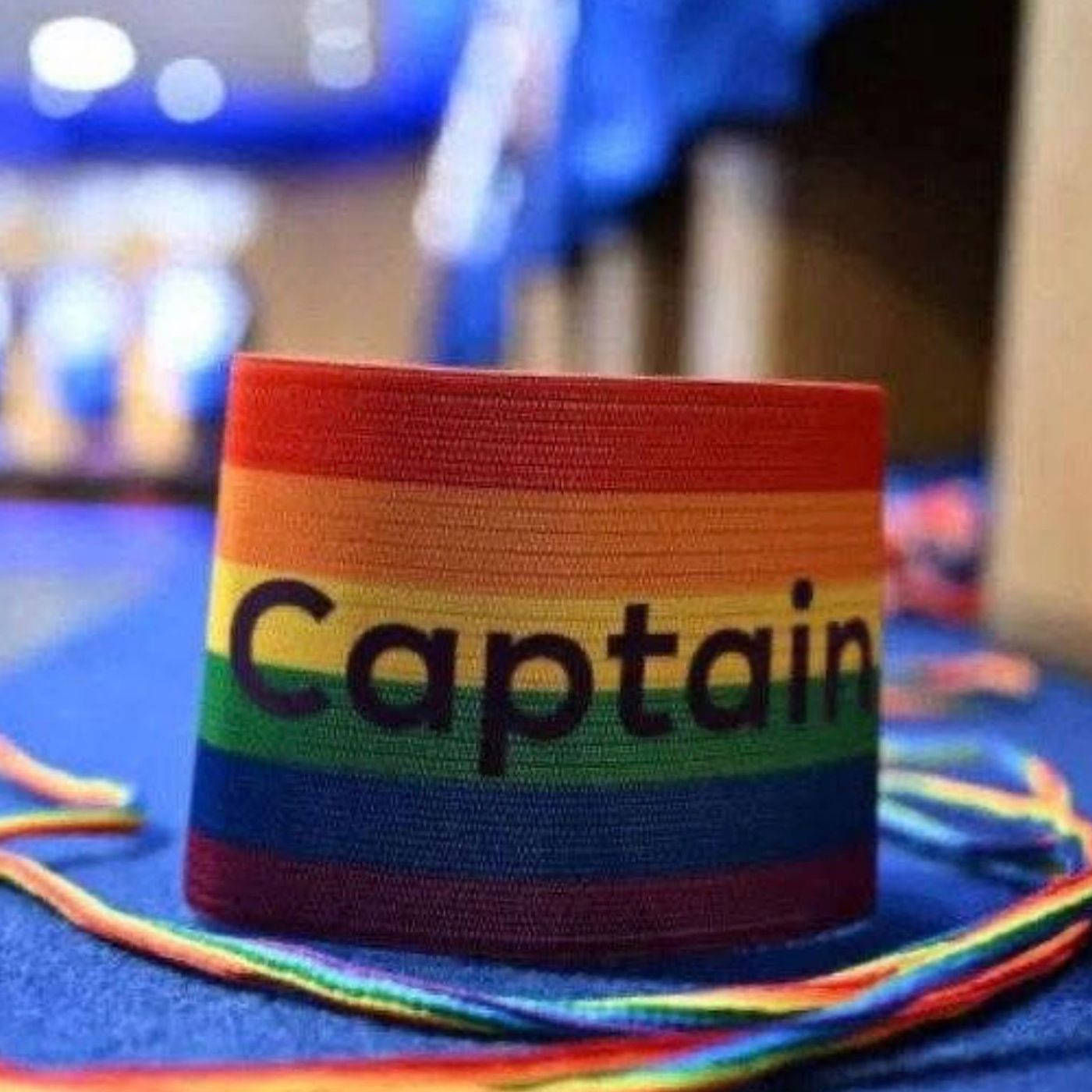 S086E12: It Probably Look A Very Nice Coloured Ball - Trevor Gear On The Planeed Pride Football