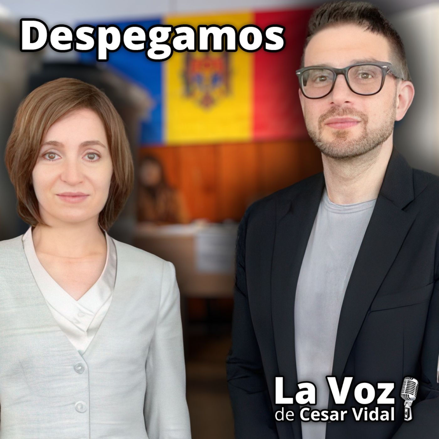 Despegamos: Confinamiento climático, fascismo UK, pinocho Sánchez, shutdown USA y golpe en Moldavia - 29/09/25 episode artwork