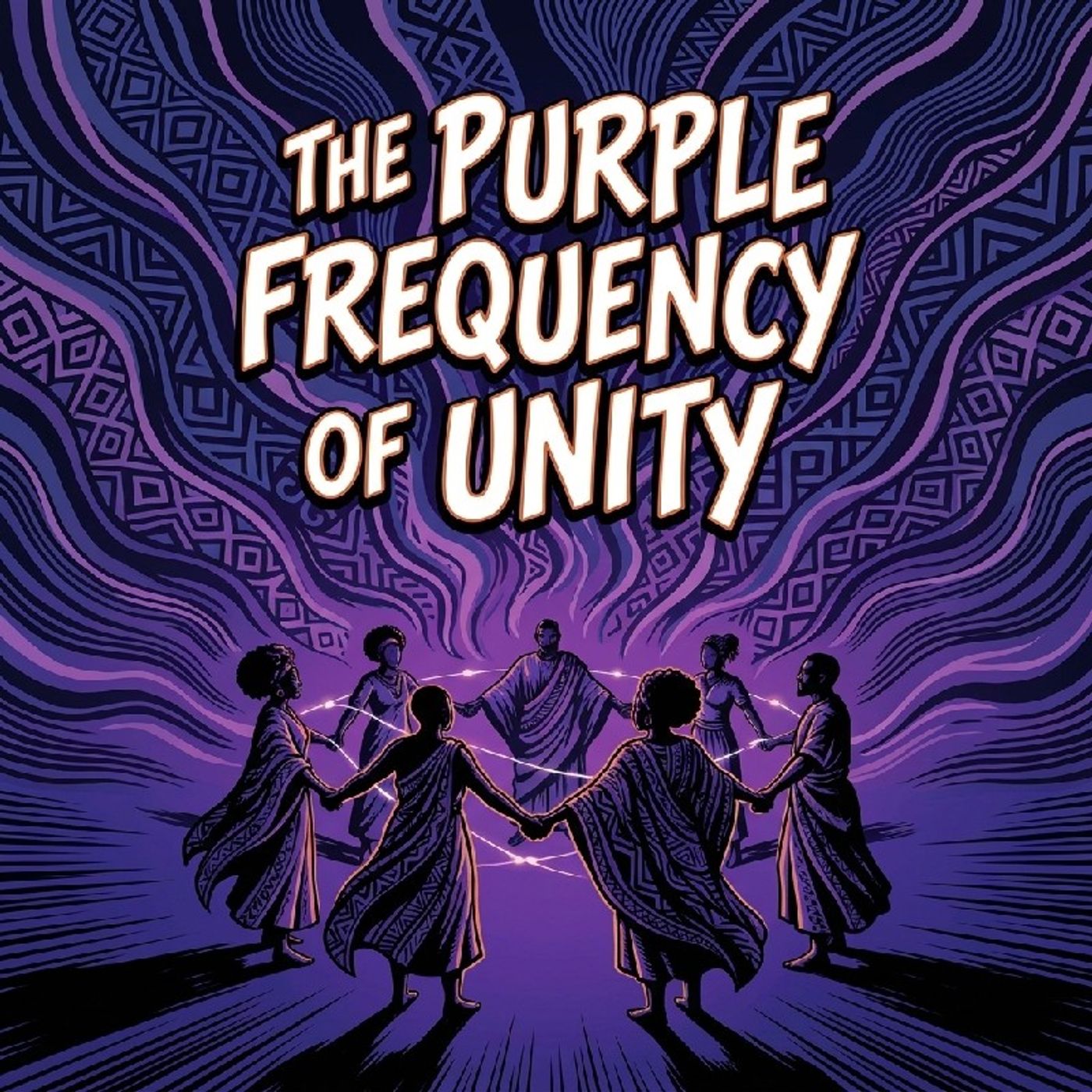 The Purple Frequency of Unity — Tha Daily Spark cover