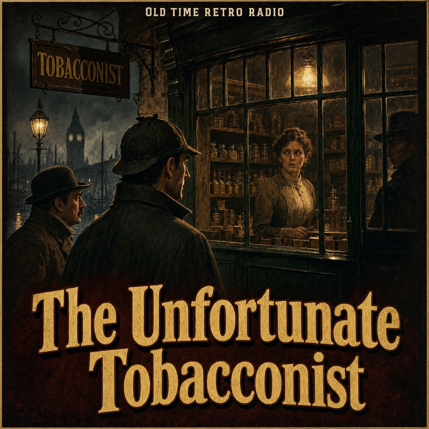 The Adventures of Sherlock Holmes - "The Unfortunate Tobacconist" (Old Time Radio, 1945) episode artwork