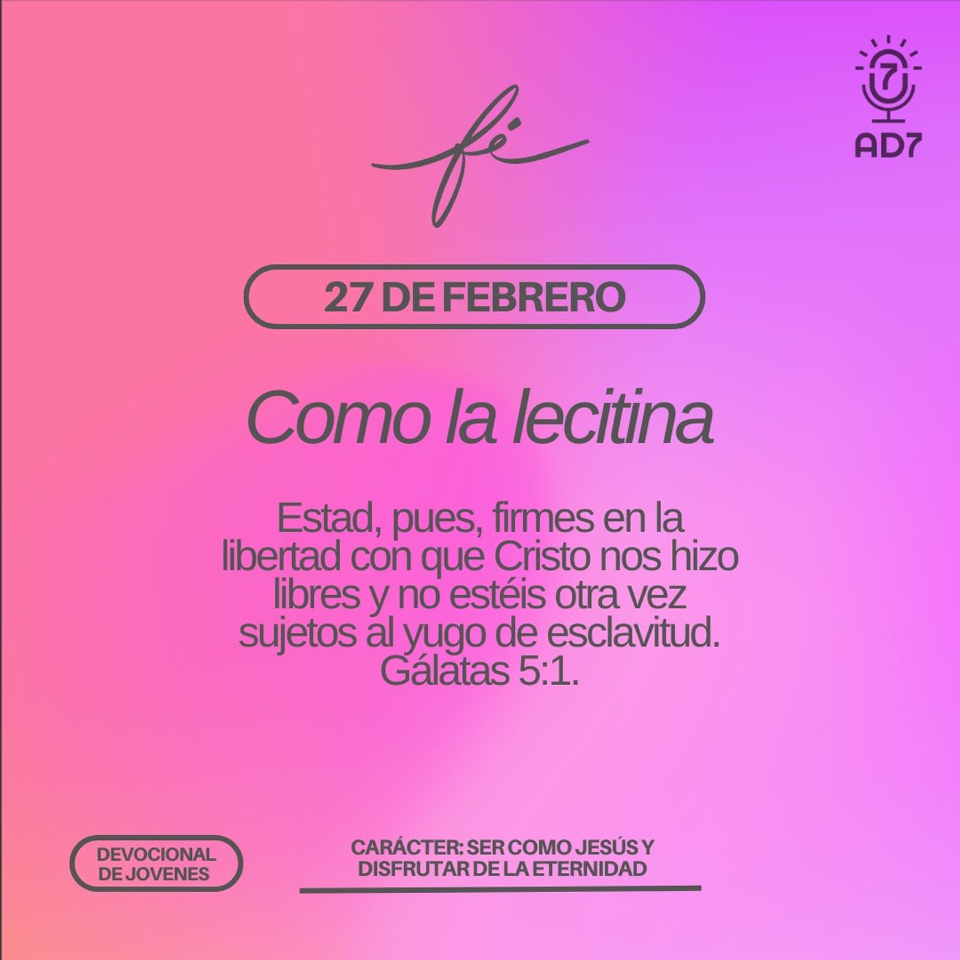 AD7 Devocional - Hoy es Tendencia