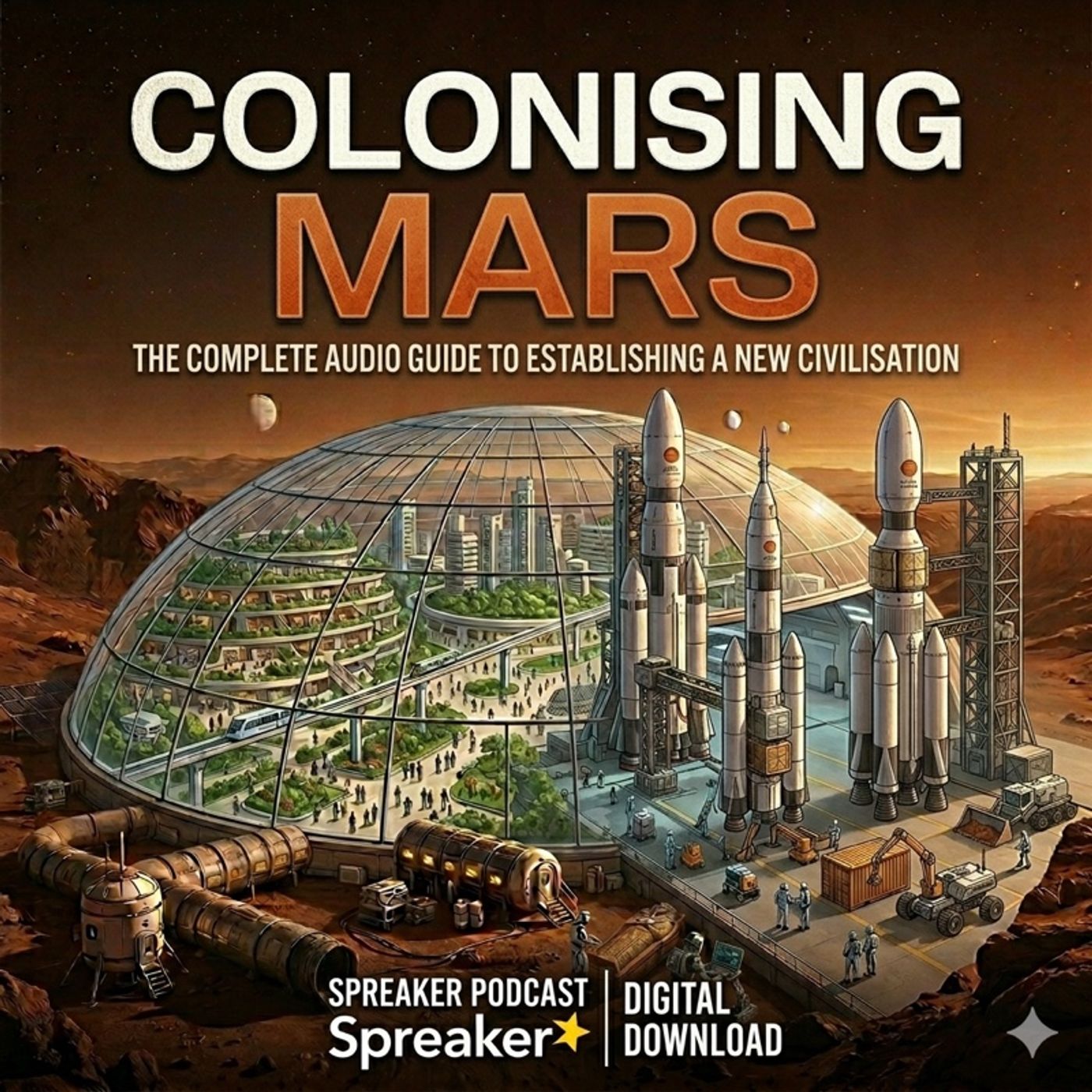 Colonising mars episode artwork