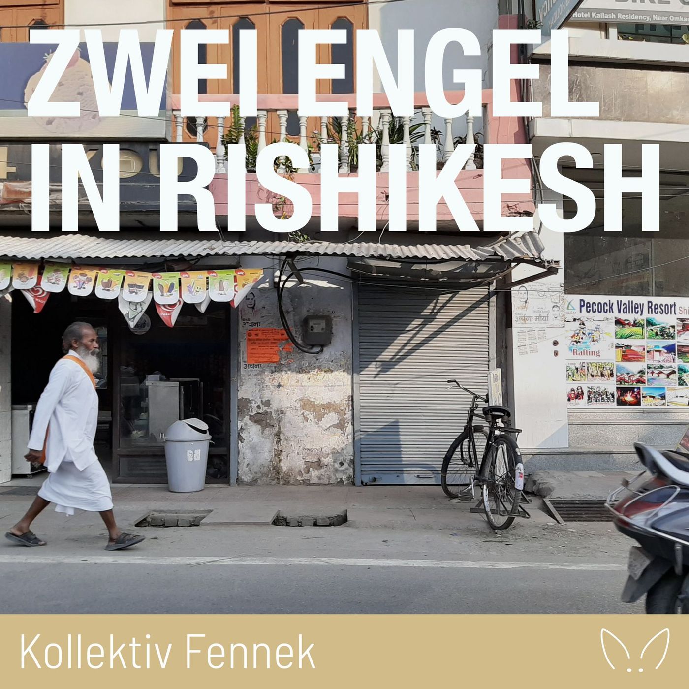 Zwei Engel in Rishikesh