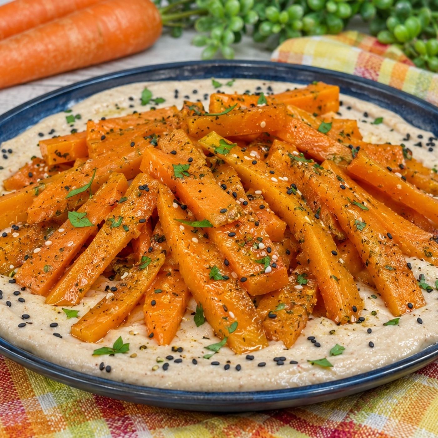 Hummus di fagioli con carote al curry episode artwork