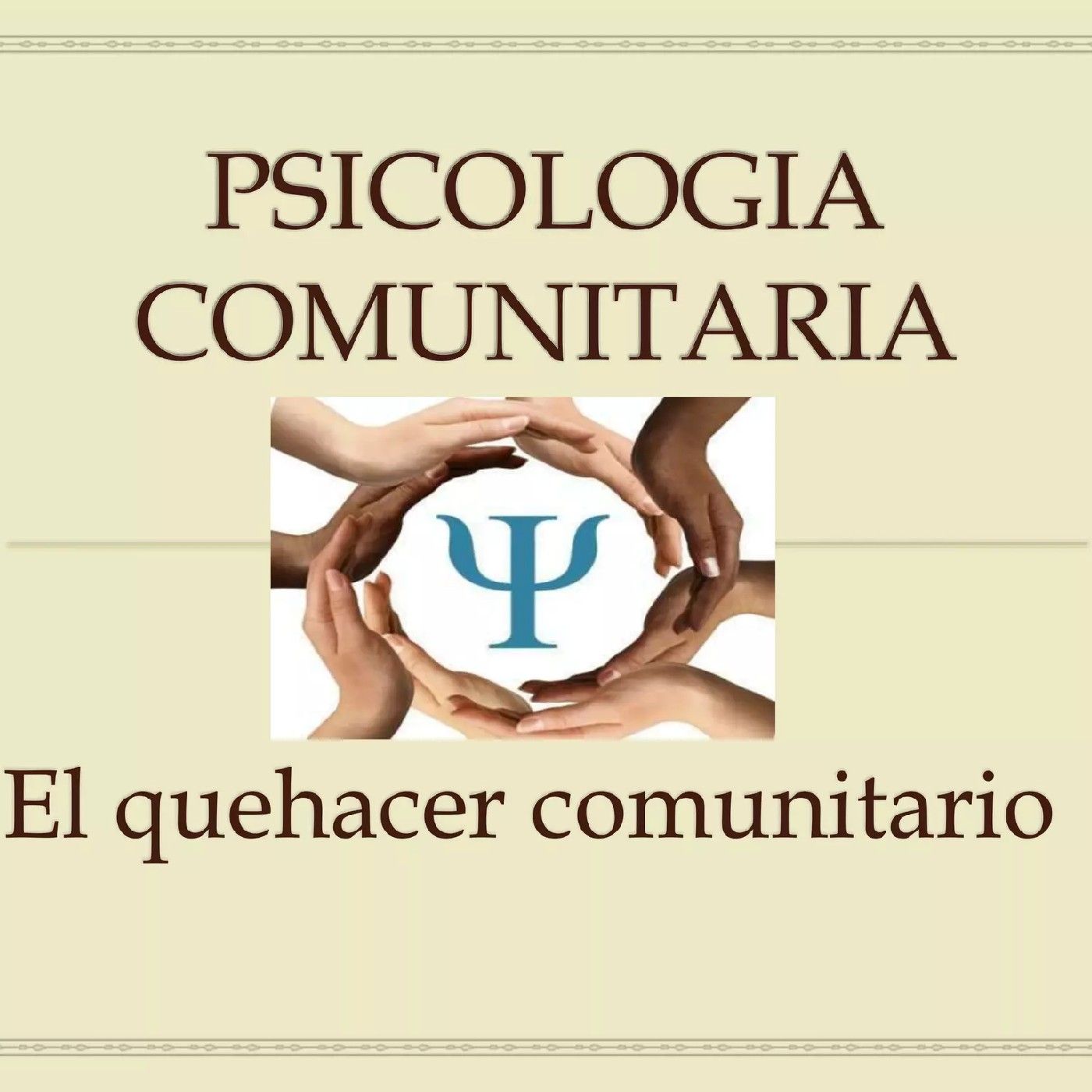 Psicología Comunitaria. podcast artwork